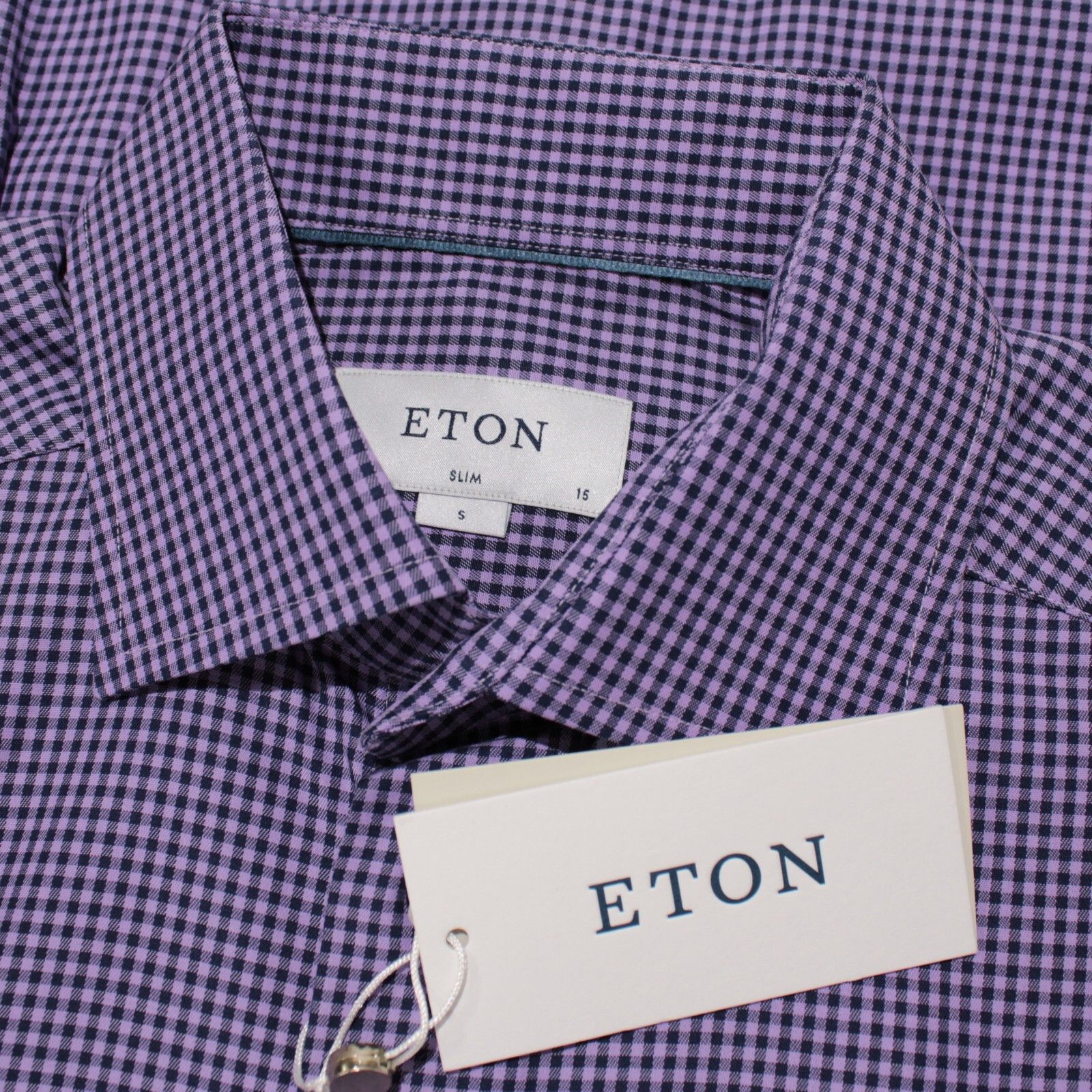 Eton Eton New with tags Shirt Size S US In Purple Size US S / EU 44-46 / 1 - 1 Thumbnail