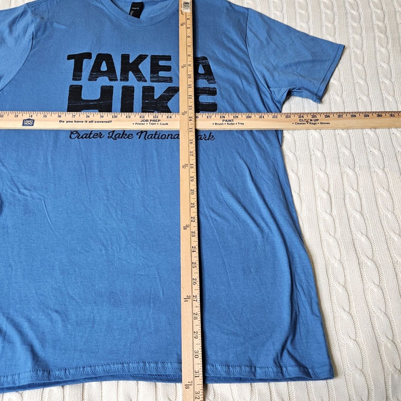 Denime Crater Lake Denim Blue Tee XS? Size 40" / US 18 - 3 Thumbnail
