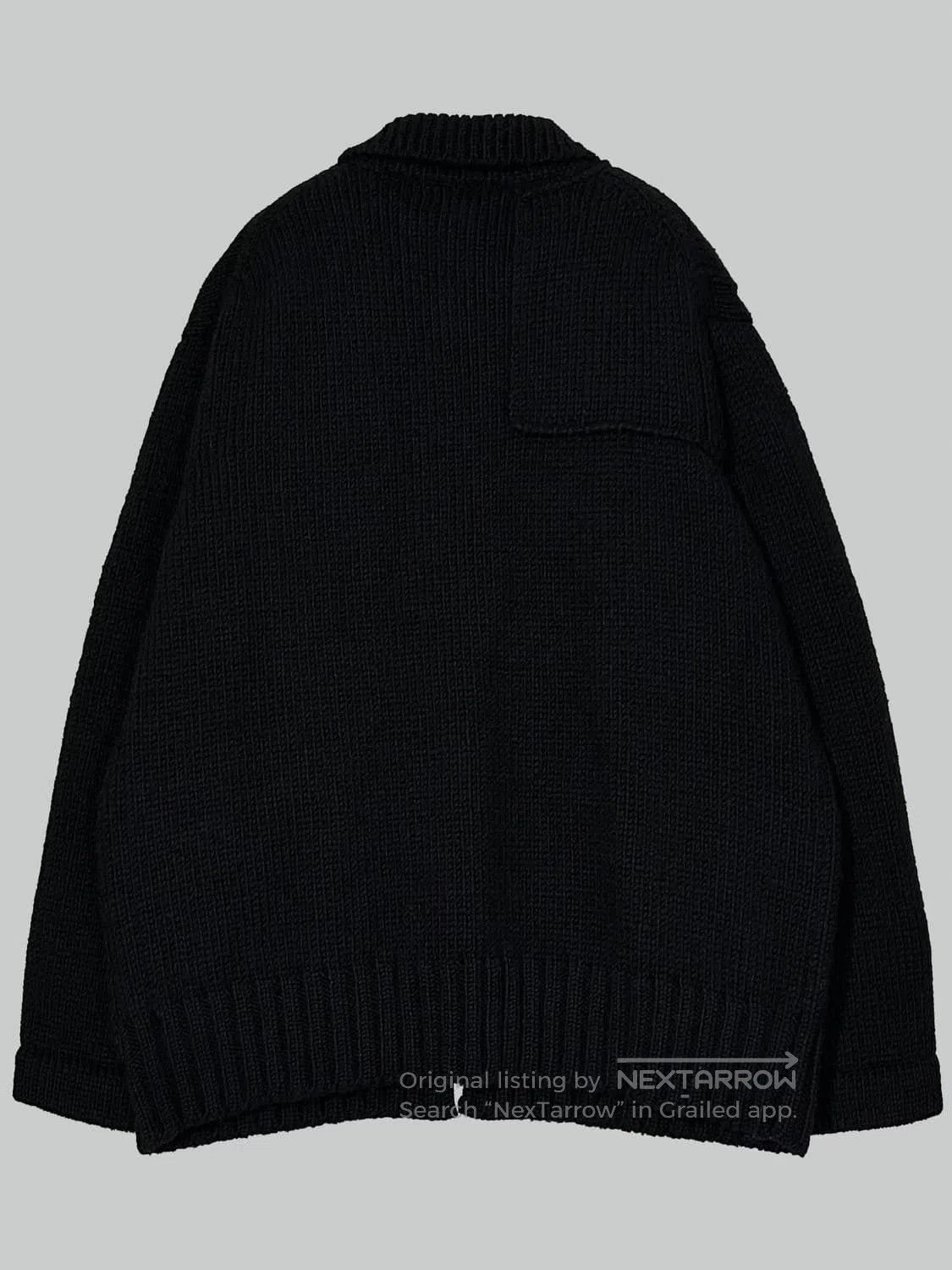 Yohji Yamamoto Yohji Yamamoto Vintage Knit Jacket. Size US M / EU 48-50 / 2 - 4 Thumbnail