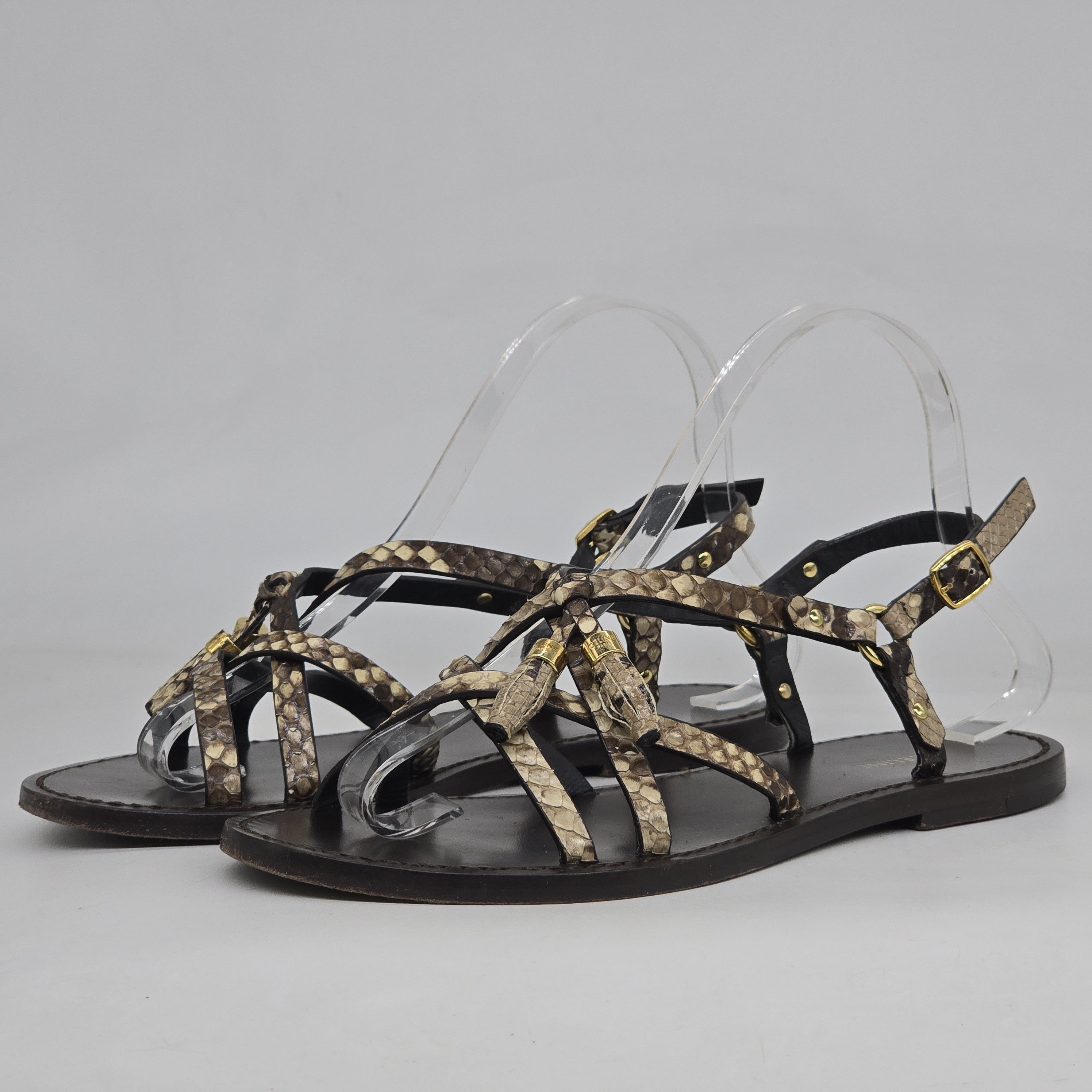 Celine Celine - Tassle Charm Sandals Size US 6 / IT 36 - 6 Thumbnail