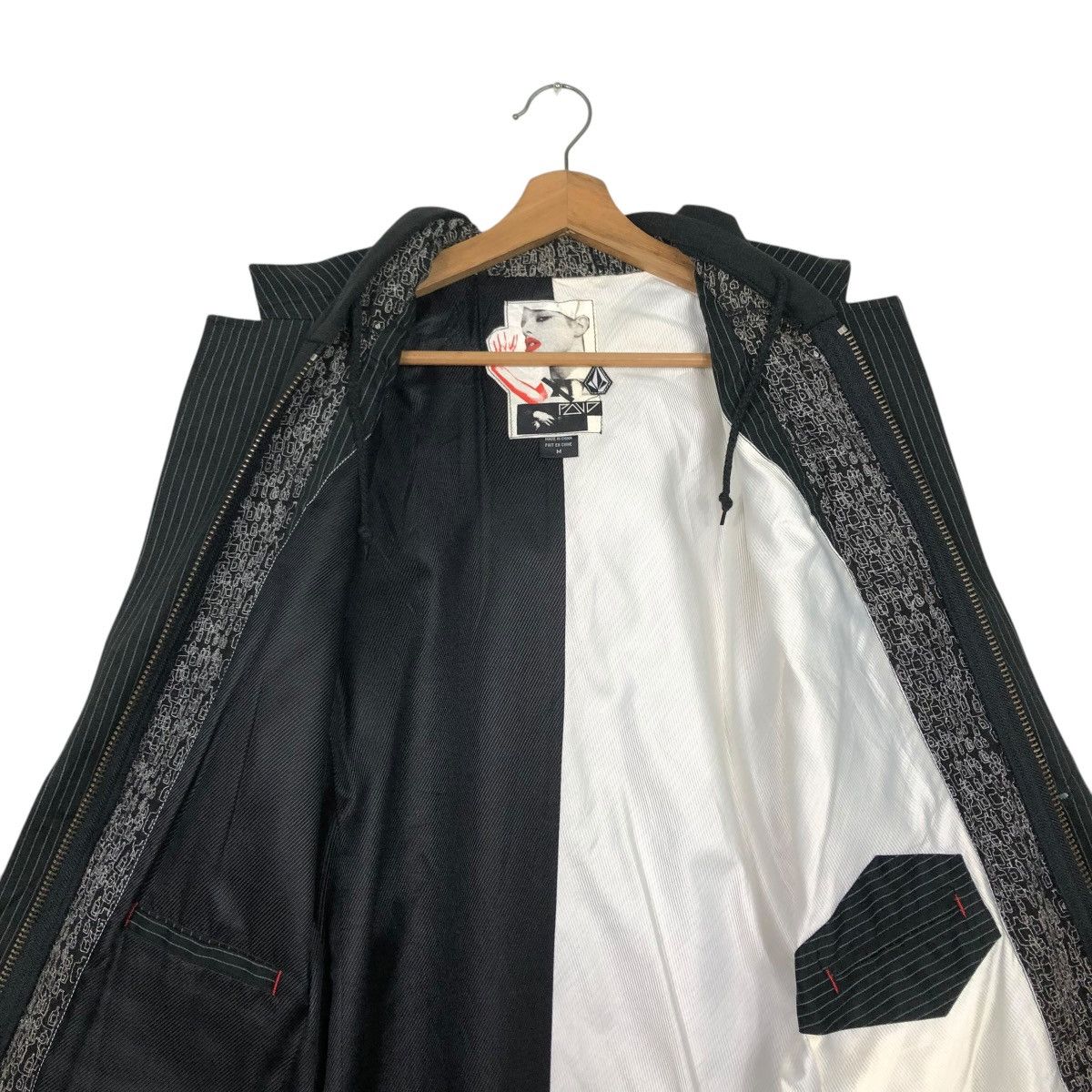 Hysteric Glamour 🔥VINTAGE HICKORY CHORE JACKET STRIPED VOLCOM PUNK DESIGN Size US M / EU 48-50 / 2 - 20 Thumbnail