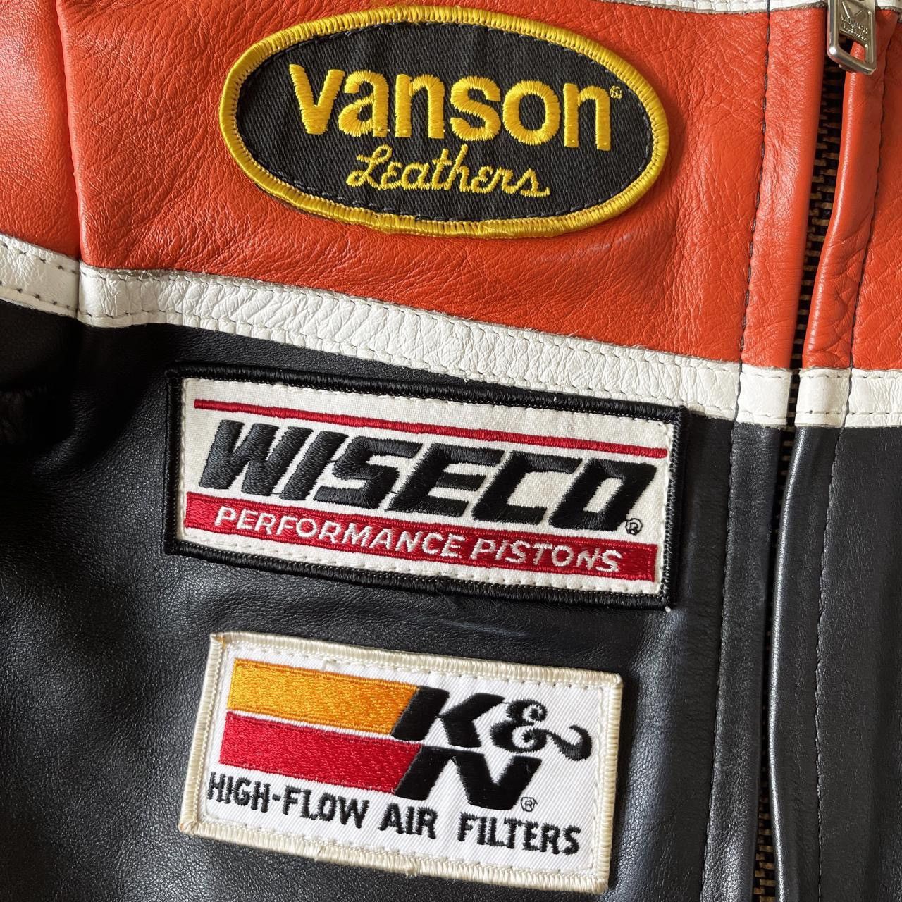Vanson Leathers Vanson Leathers Leather Racing Jacket Size US S / EU 44-46 / 1 - 4 Thumbnail