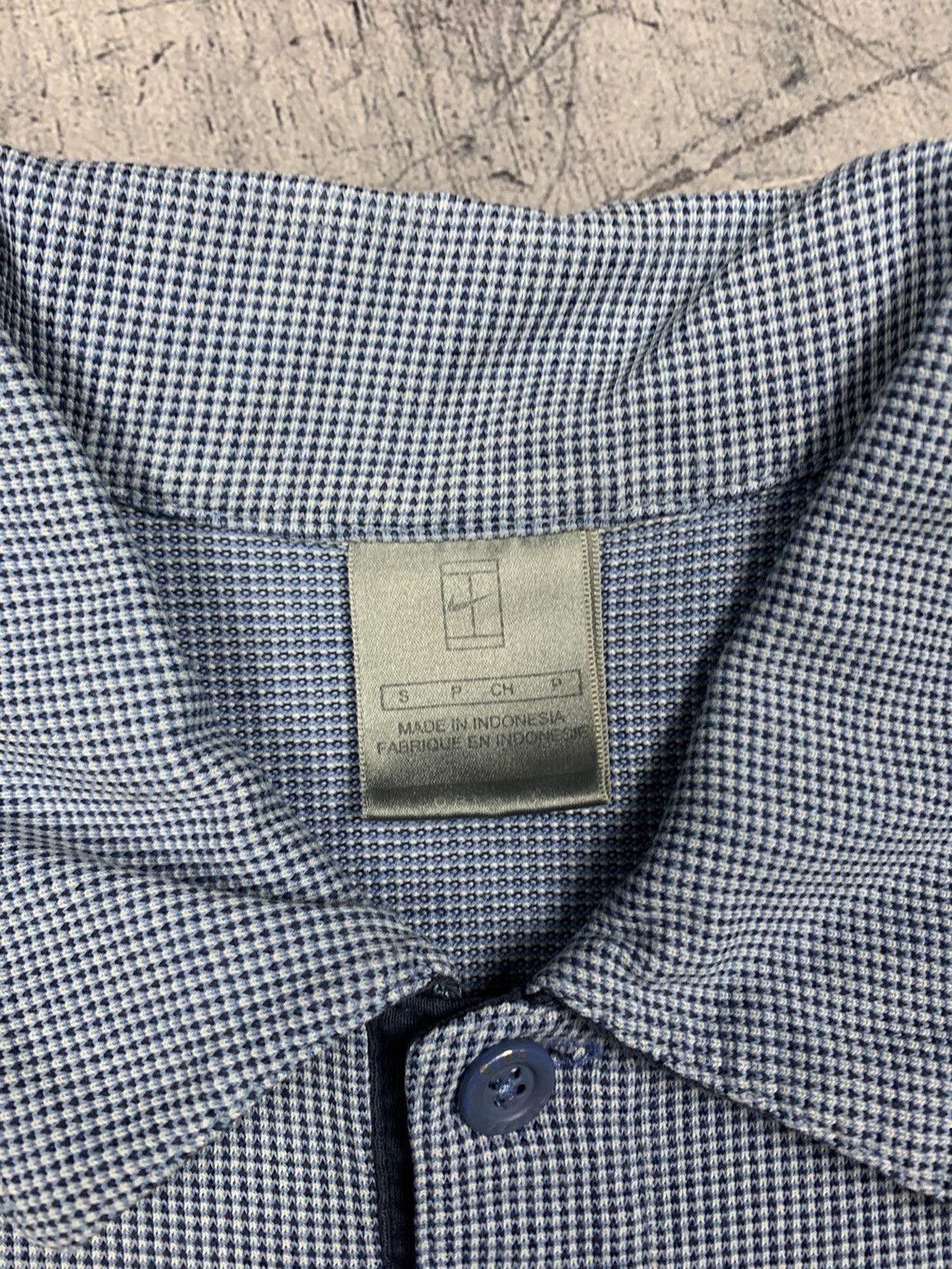 Nike Y2K Nike Tennis Court Checkered Polo like Andre Agassi Size US S / EU 44-46 / 1 - 7 Thumbnail