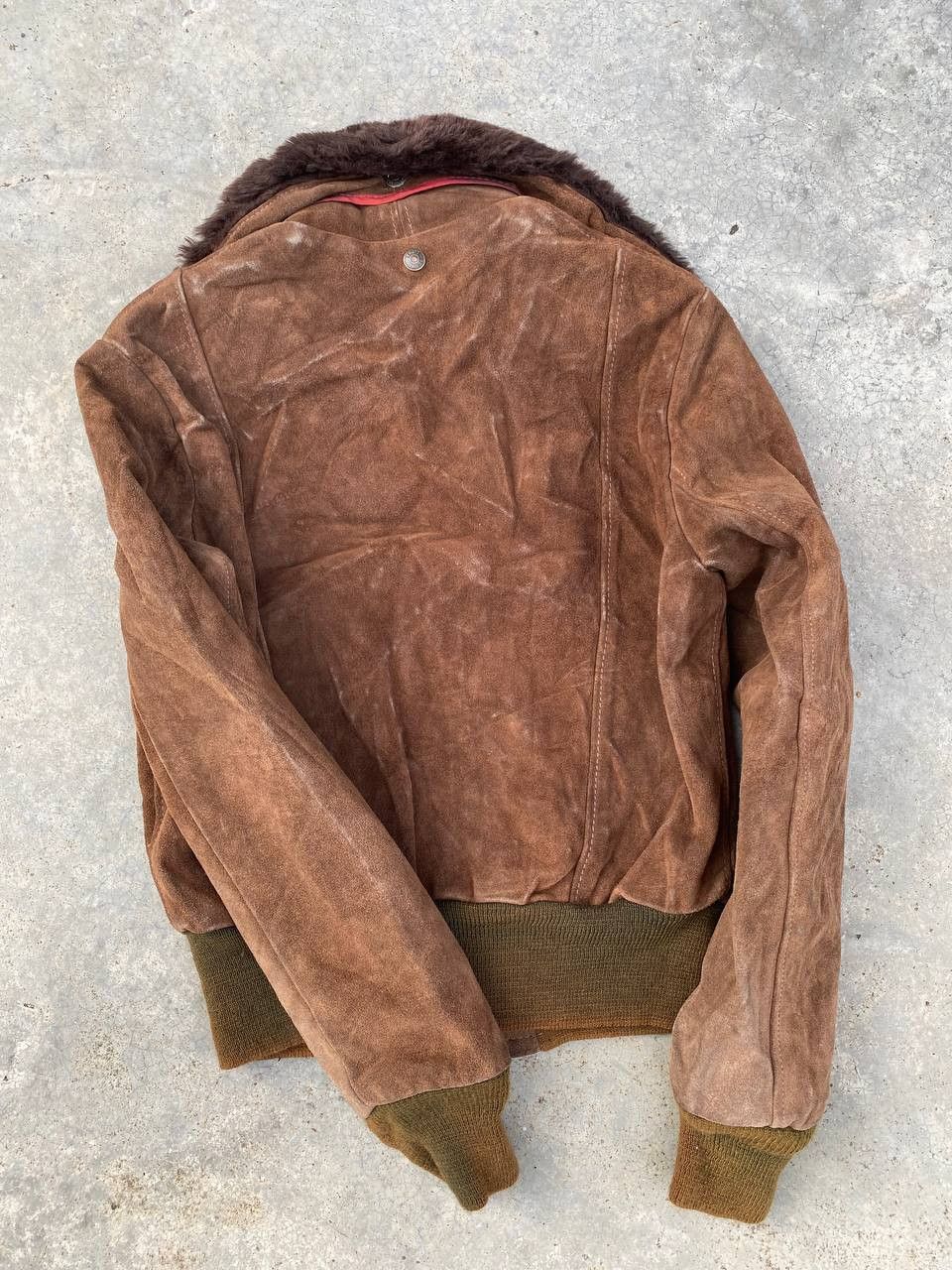 Schott Vintage Schott NYC USA Sherpa Suede Jackets Size S / US 4 / IT 40 - 2 Thumbnail
