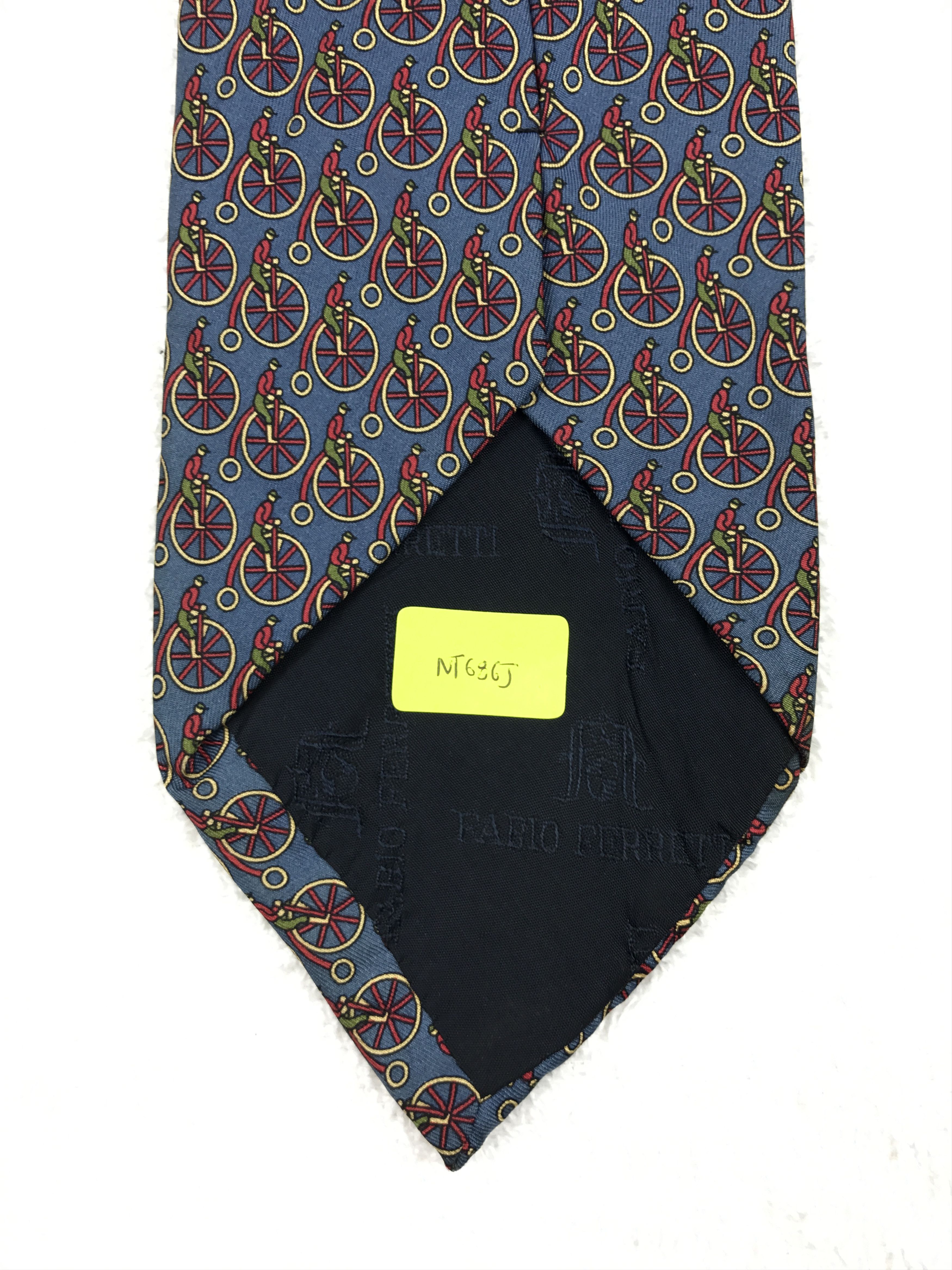 Vintage Vintage Fabio Ferretti Silk Necktie Size ONE SIZE - 8 Thumbnail