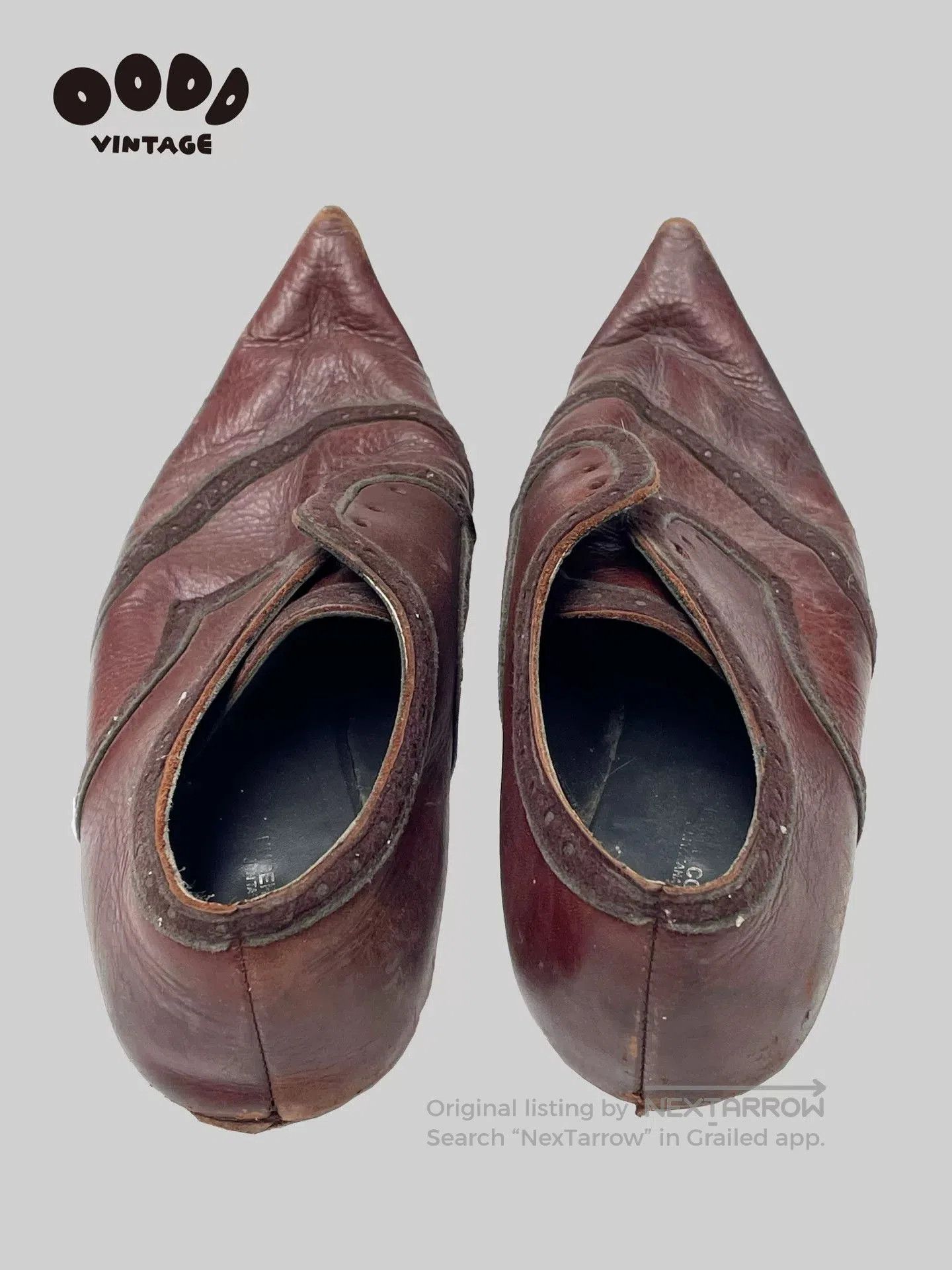 Undercover Undercover Witches Flat Leather Shoes. Size US 8 / IT 38 - 3 Thumbnail