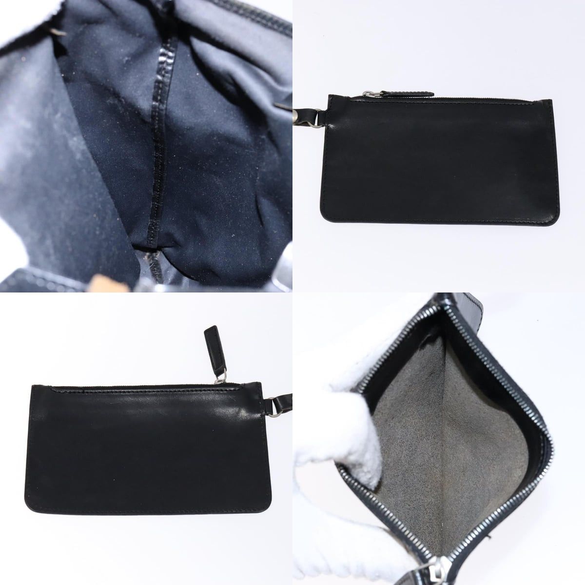 Fendi FENDI Zucca Canvas Tote Bag Black Size ONE SIZE - 12 Thumbnail