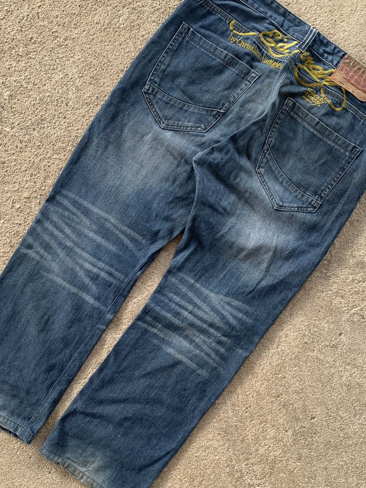 Ed Hardy × Vintage Vintage edhardy denim jeans Size US 38 / EU 54 - 3 Thumbnail