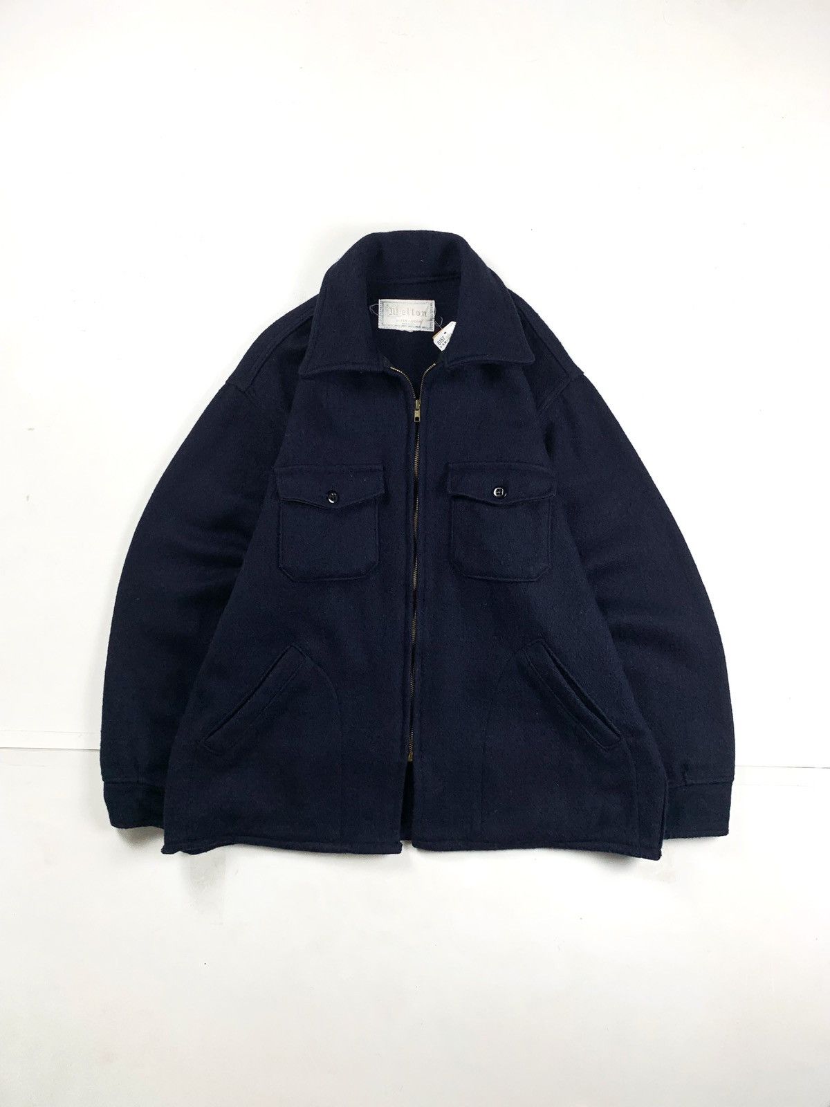 Vintage VTG 90s MELTON OUTER WEAR MADE IN USA Size US XL / EU 56 / 4 - 1 Thumbnail