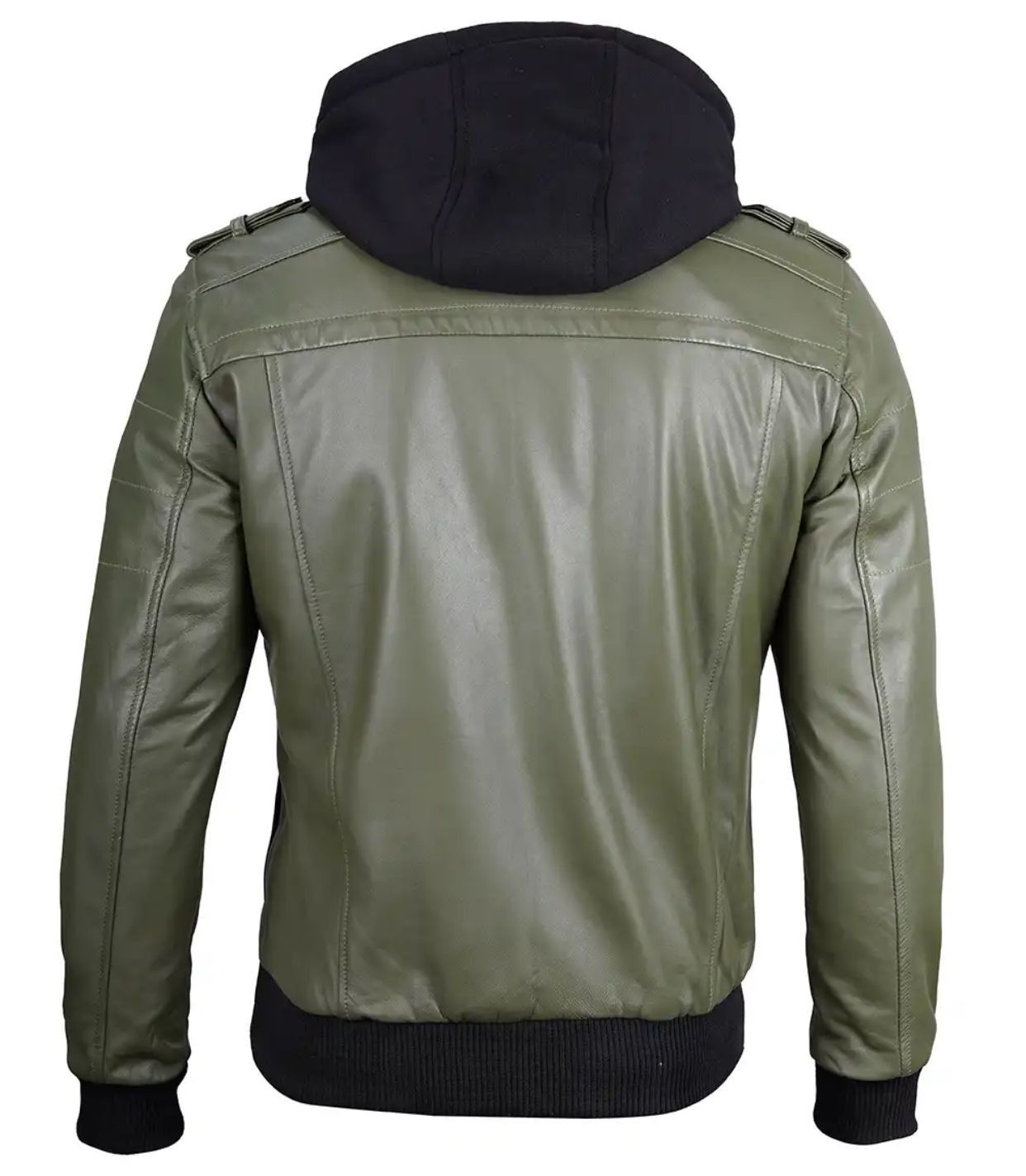 Other Handmade Leather Jacket Mens Leather Jacket Leather Jacket Size US XXL / EU 58 / 5 - 4 Thumbnail