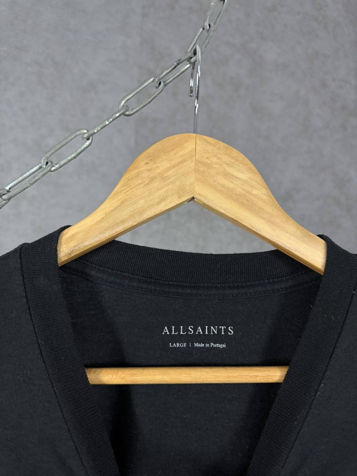 Allsaints Allsaints designer center logo tee Size US L / EU 52-54 / 3 - 4 Thumbnail