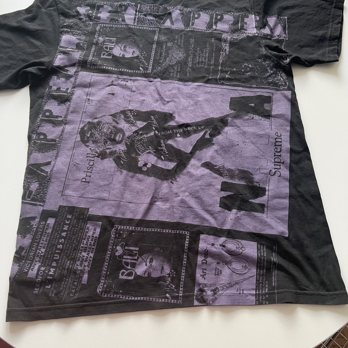 Supreme Supreme Collage Tee Women’s History Museum Black Purple L Size US L / EU 52-54 / 3 - 2 Thumbnail