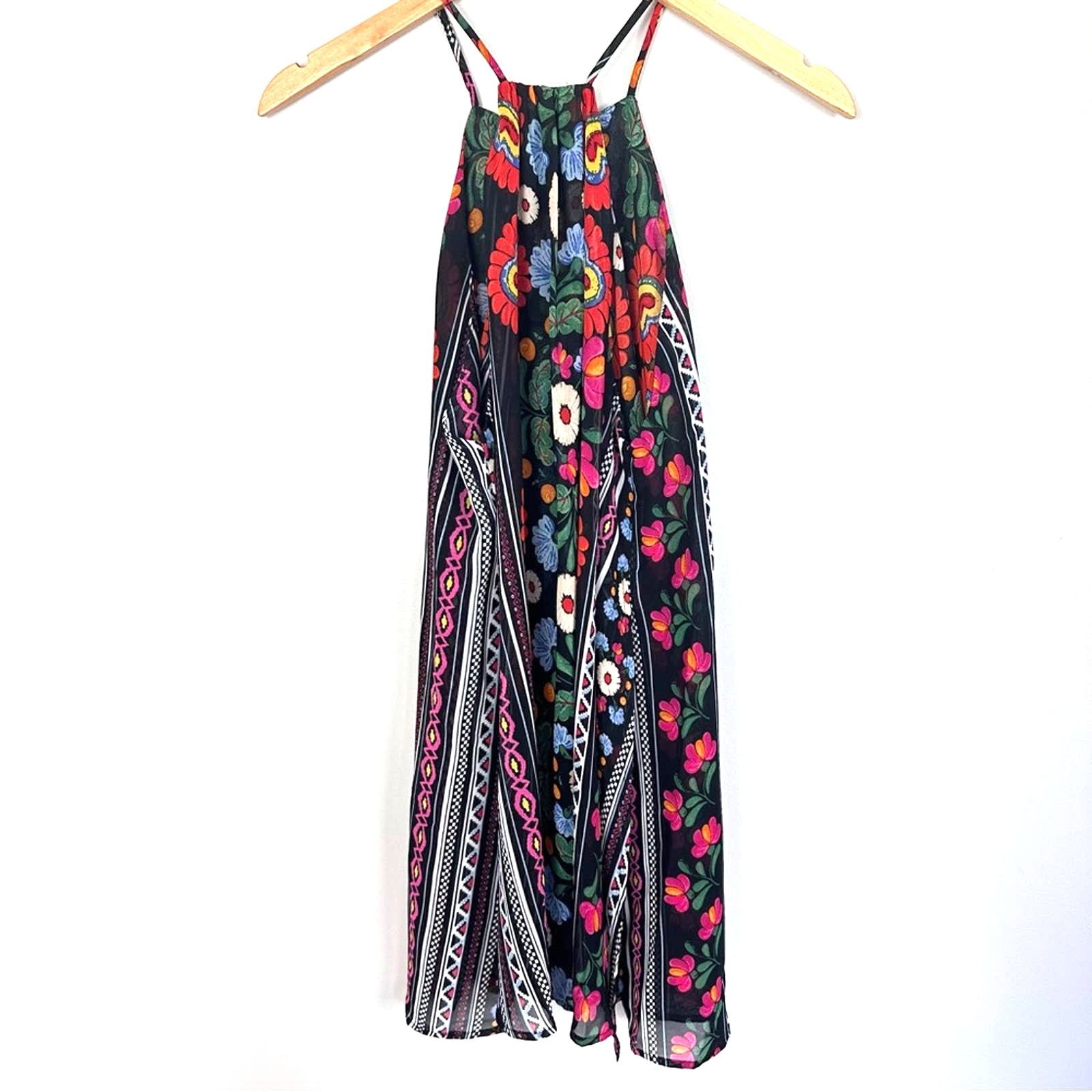 Show Me Your MuMu Show Me Your Mumu Byron Mini Chiffon Dress Mexicali Multi XS Size XS / US 0-2 / IT 36-38 - 7 Thumbnail