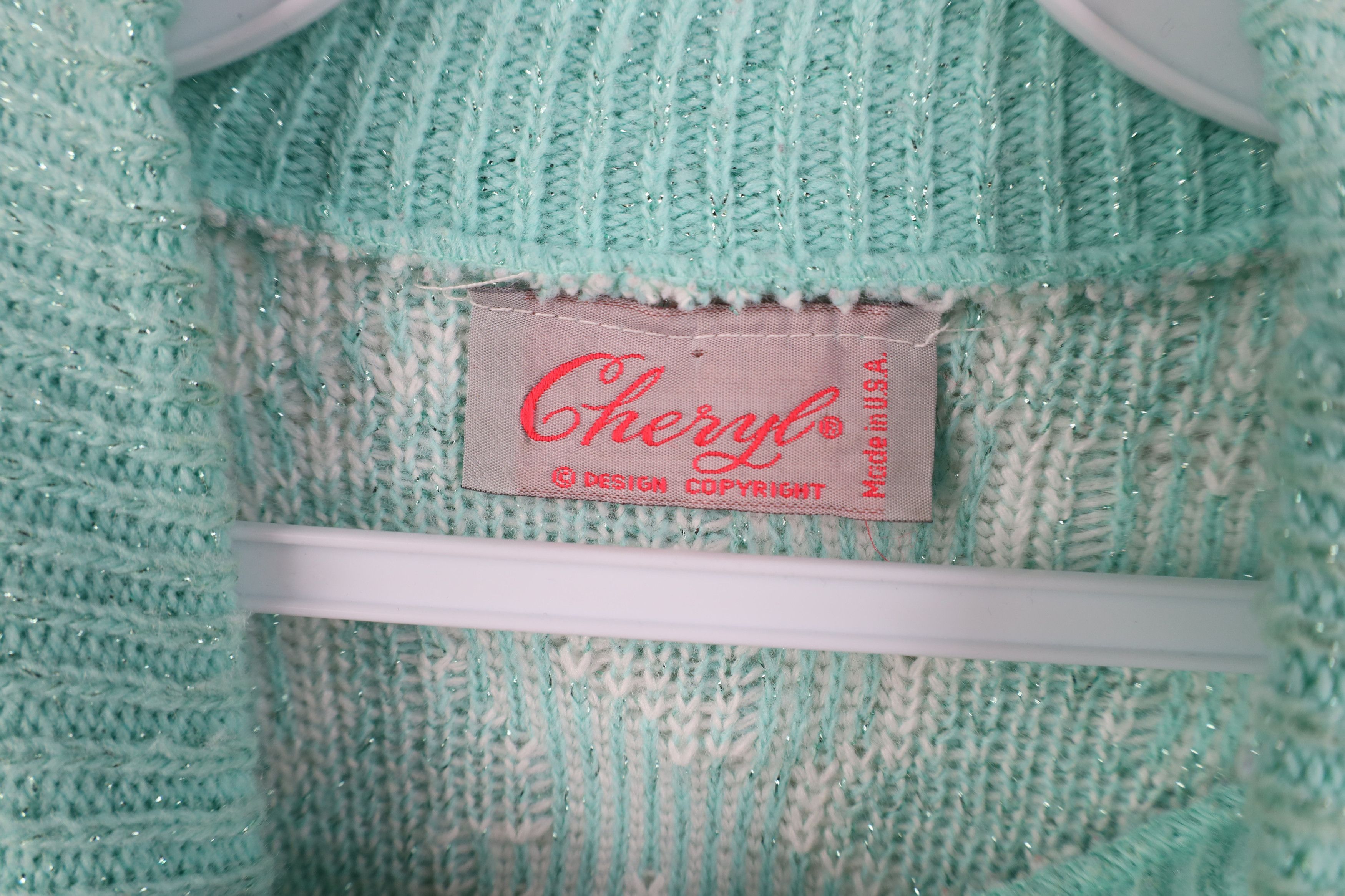 Vintage Vintage 80s 90s Knit Fairy Kei Kawaii Sweater Pastel USA Size L / US 10 / IT 46 - 8 Thumbnail