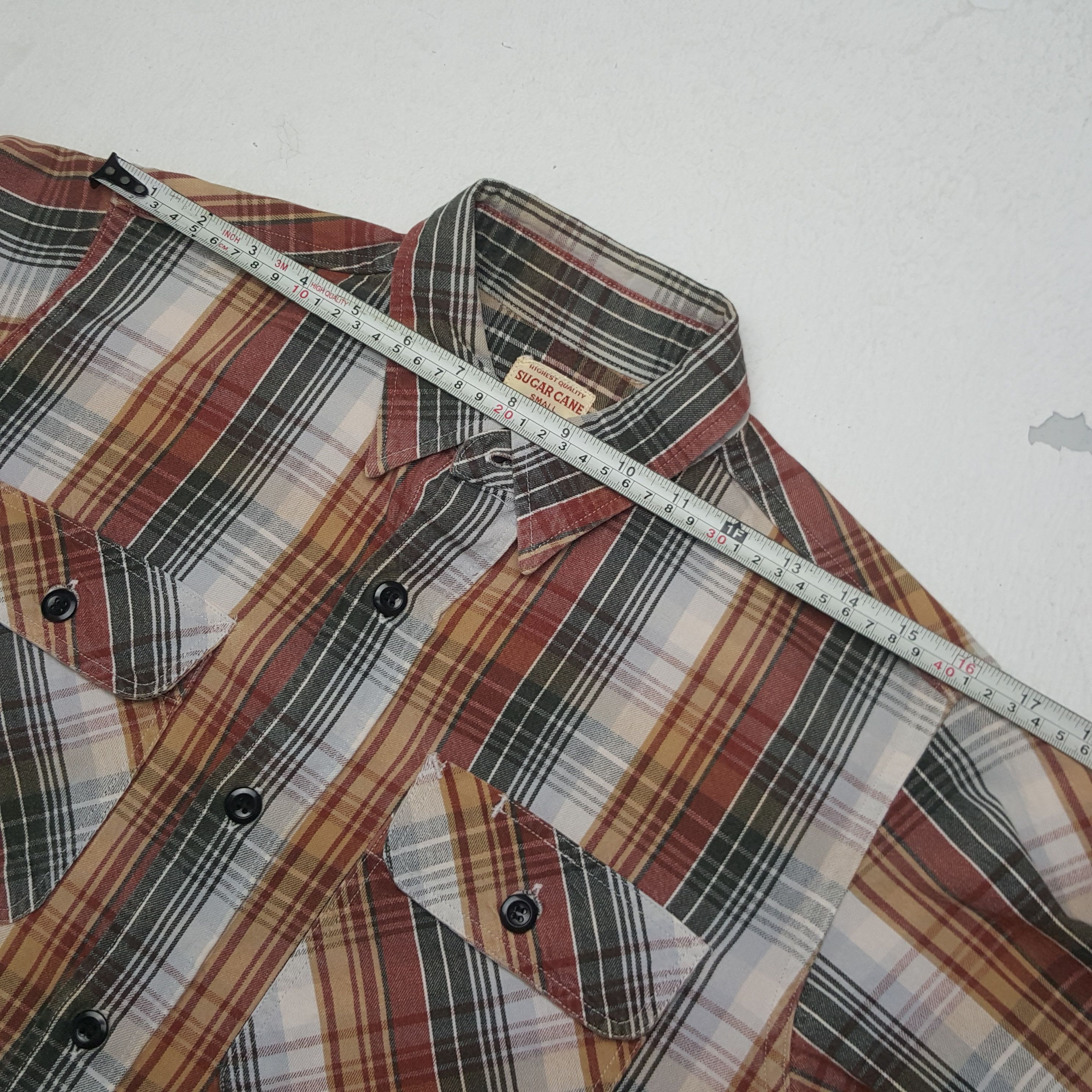 Sugar Cane × Vintage Vintage Sugar Cane Japanese Brand Retro Shirt Button Up Size US M / EU 48-50 / 2 - 5 Thumbnail