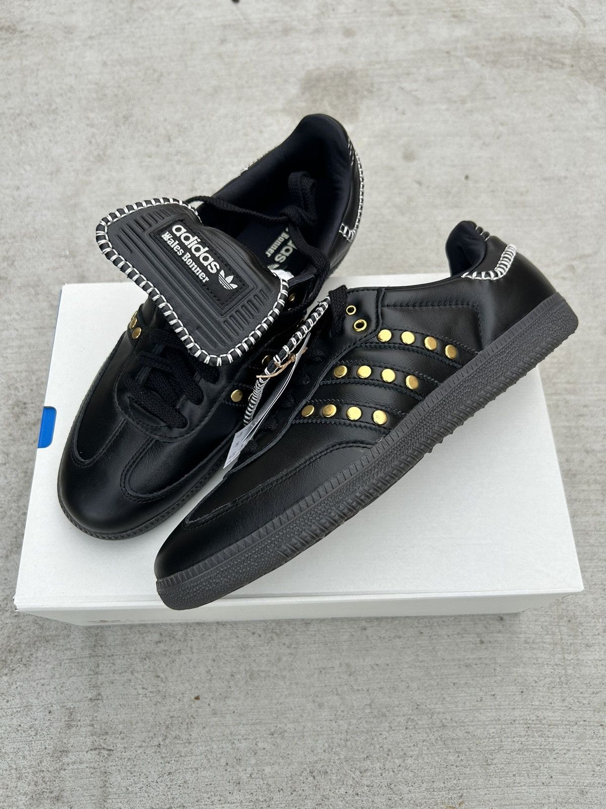 adidas gazelle silver green womens Adidas Wales Bonner Studded Samba  YankeeKicks Online