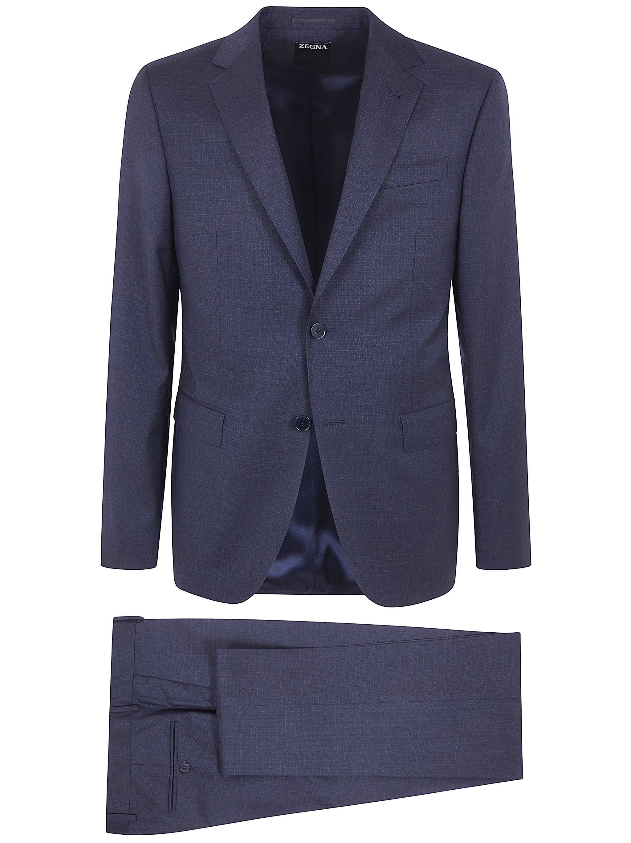 Ermenegildo Zegna "Z LUXURY" TAILORING SUIT Size US M / EU 48-50 / 2 - 1 Thumbnail