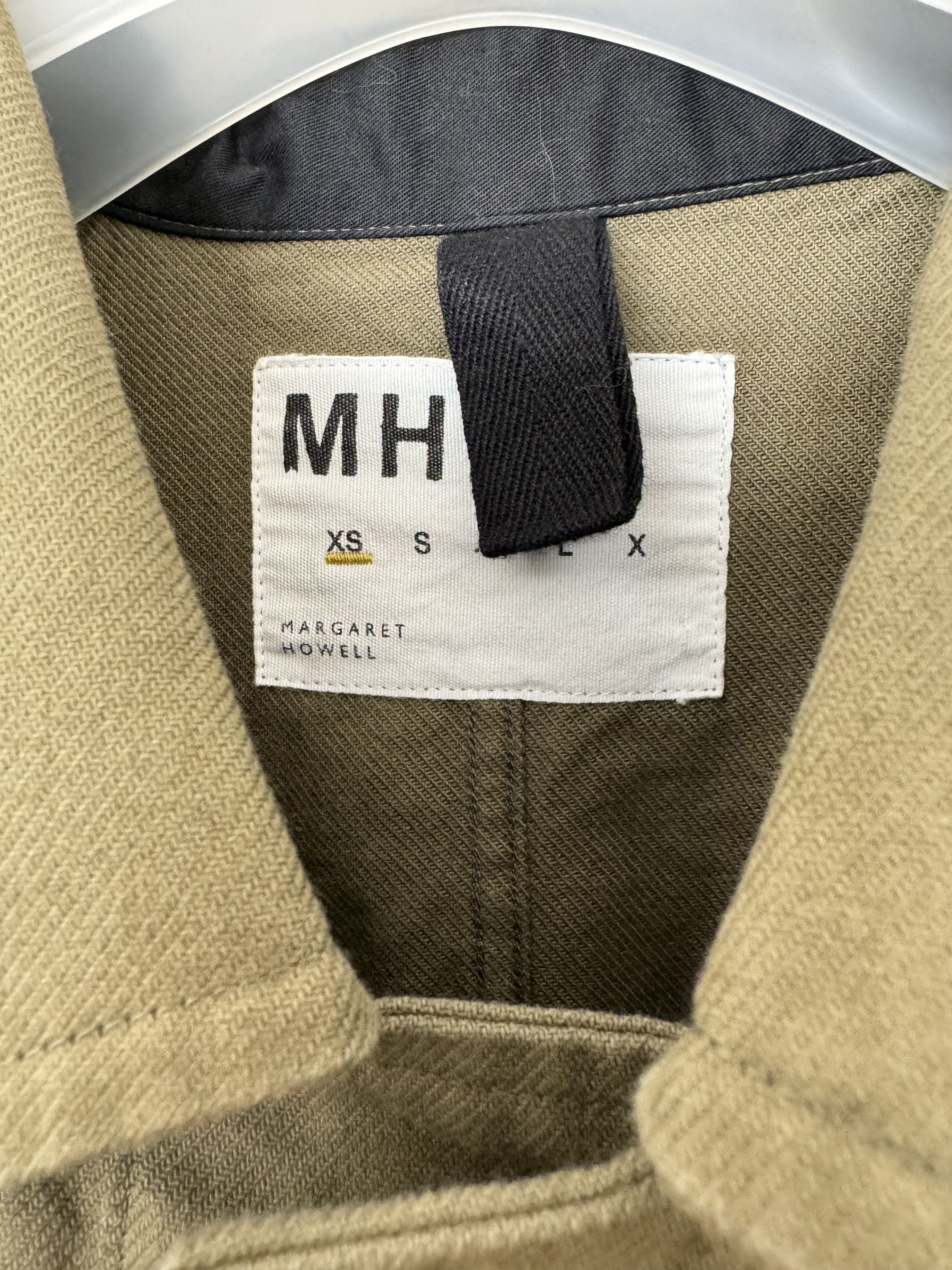 Margaret Howell MHL RAGLAN SHIRT GREEN XS Size US XS / EU 42 / 0 - 2 Thumbnail