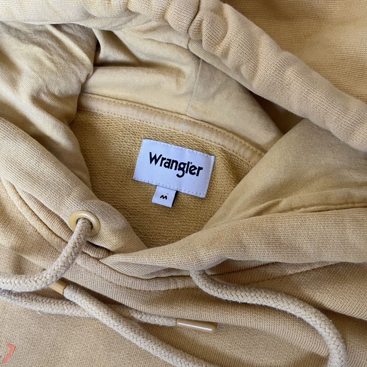 Wrangler Wrangler Unisex Yellow Hooded Sweatshirt Size US M / EU 48-50 / 2 - 3 Thumbnail