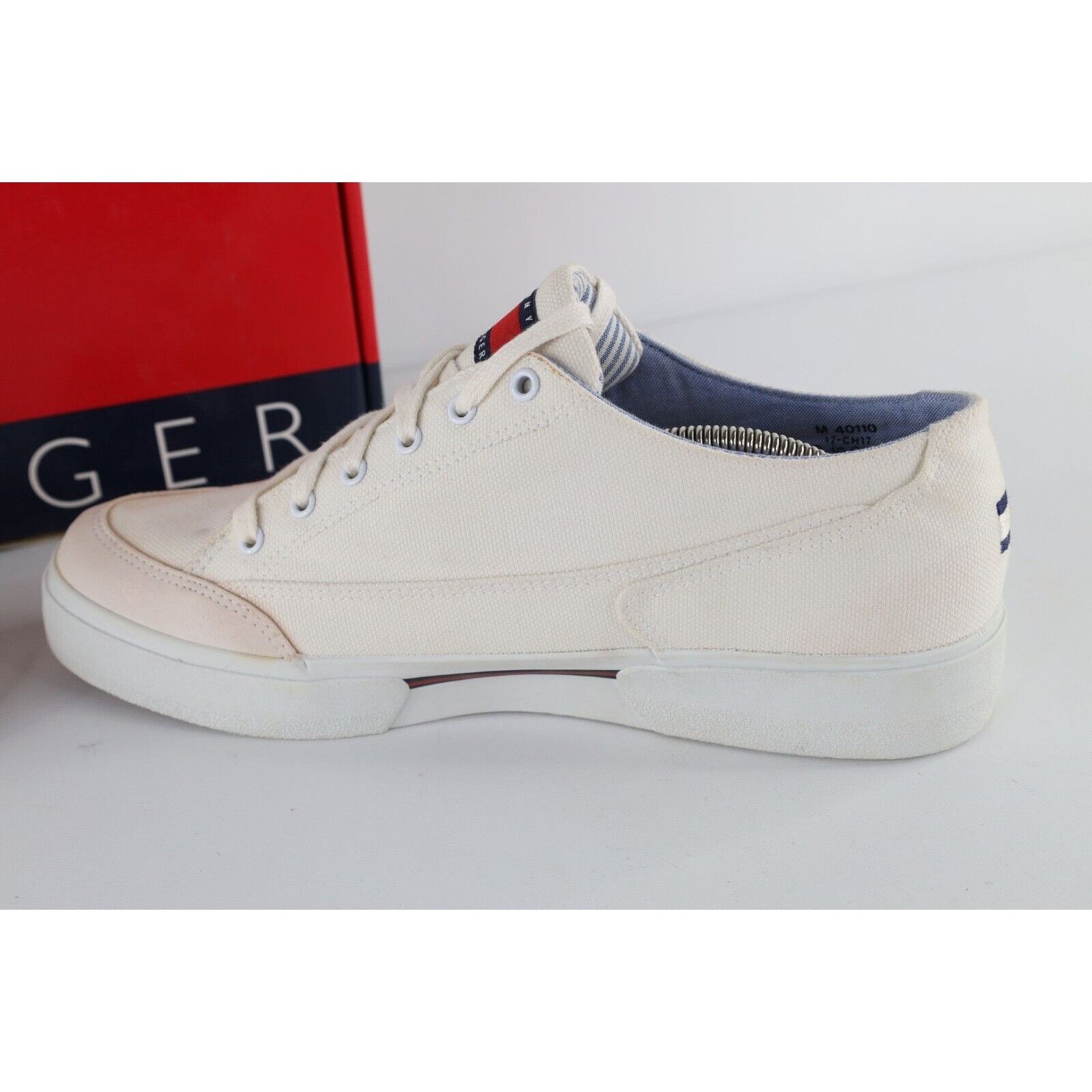 Tommy Hilfiger × Vintage Deadstock Vintage 90s Tommy Hilfiger Canvas Shoes Size US 11 / EU 44 - 10 Thumbnail