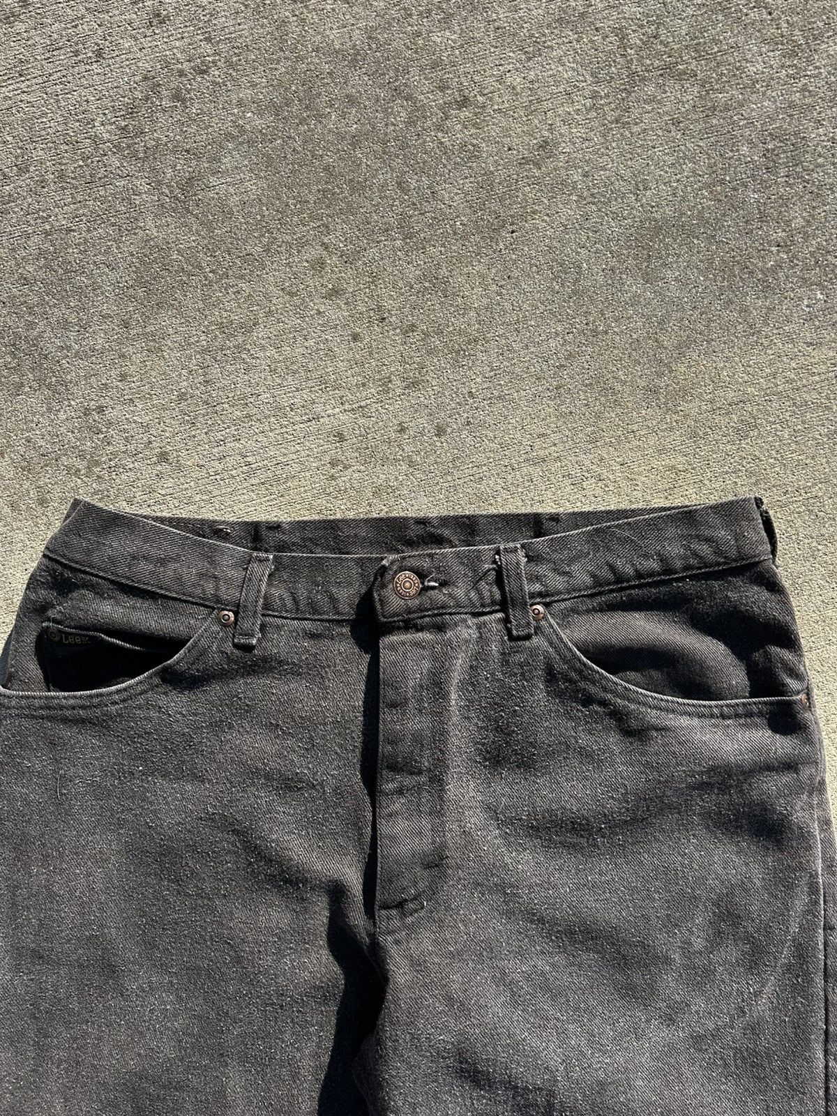 JNCO × Lee × Vintage Vintage Baggy Perfect Wash Lee Denim Jeans Size US 36 / EU 52 - 5 Thumbnail