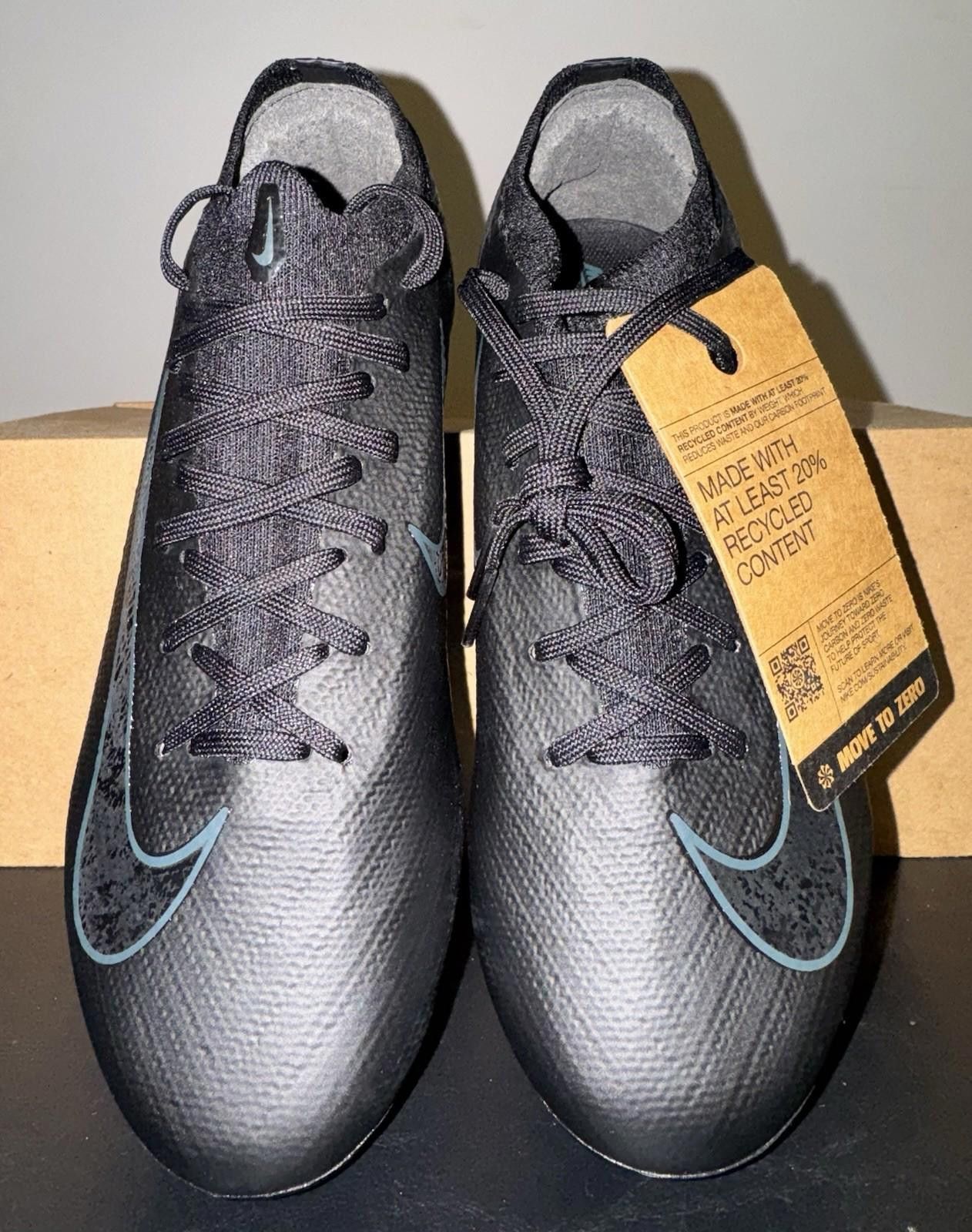 Nike Nike Zoom Mercurial Vapor 16 Pro Black Deep Mens Size 6 Size ONE SIZE - 4 Thumbnail