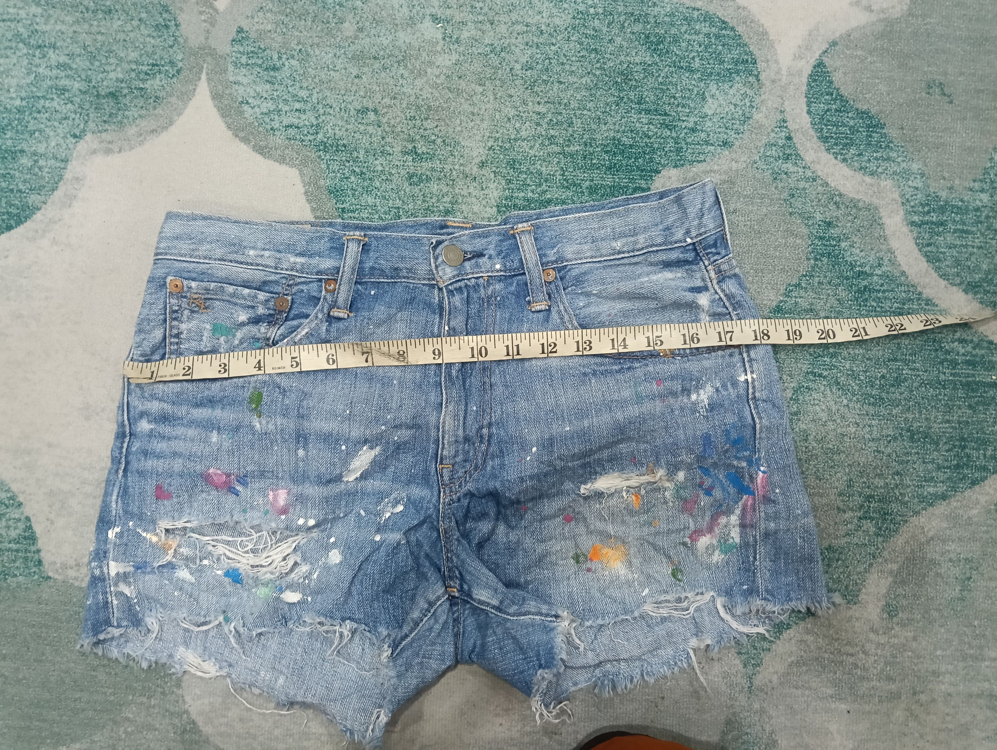 Japanese Brand × Polo Ralph Lauren × RRL Ralph Lauren Ralph Lauren Short Jeans Size 32" / US 10 / IT 46 - 15 Thumbnail