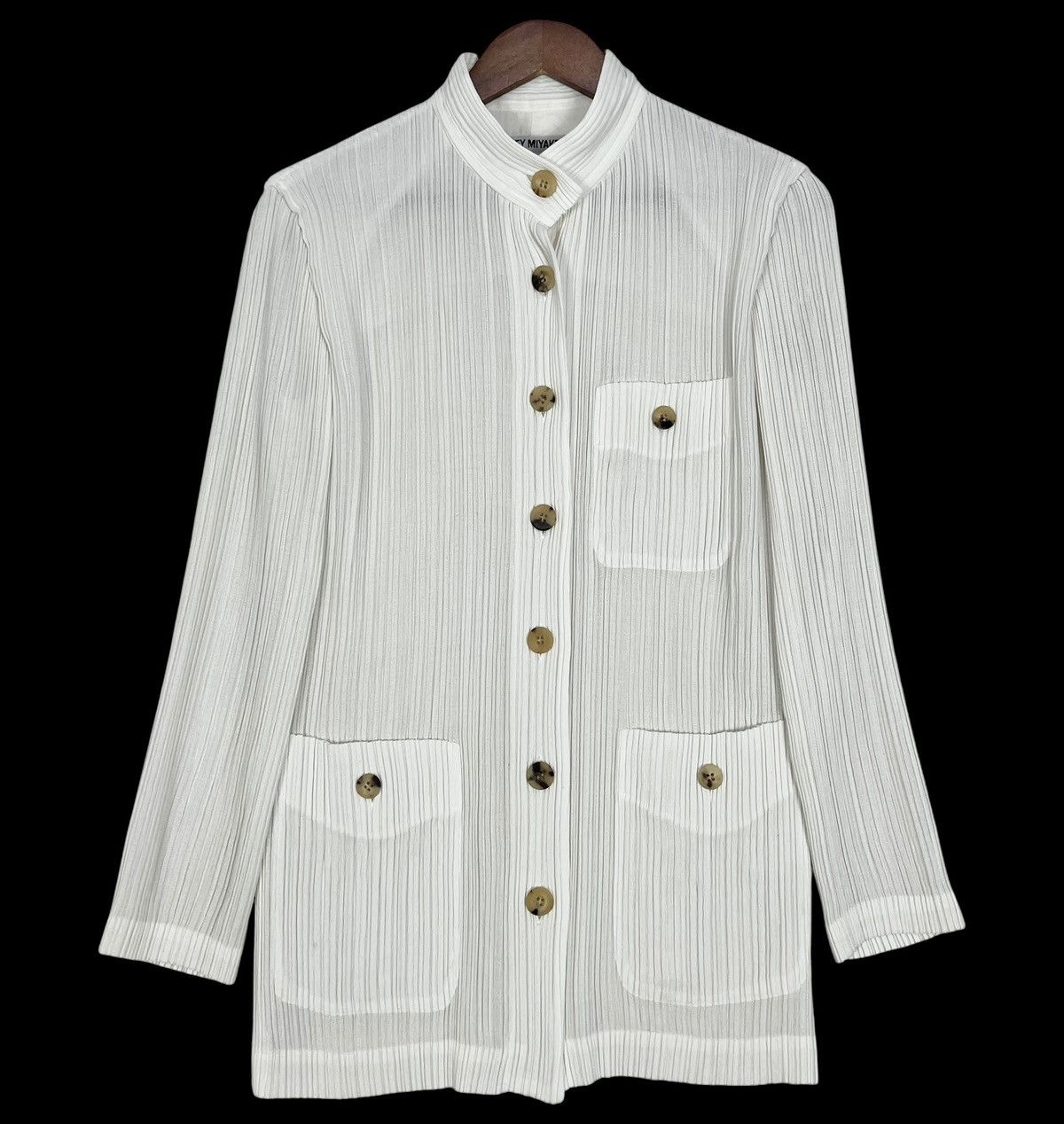 Issey Miyake Issey Miyake SS2007 Pleated Jacket Size US M / EU 48-50 / 2 - 1 Thumbnail