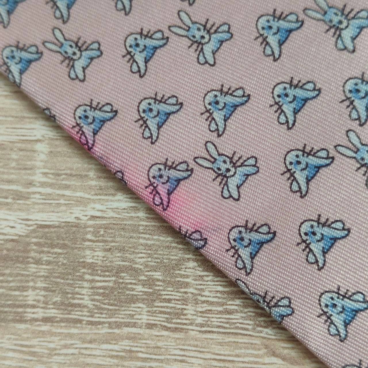 Hermes Hermes Paris Silk Tie 5272 SA Animals Pink Size ONE SIZE - 5 Thumbnail