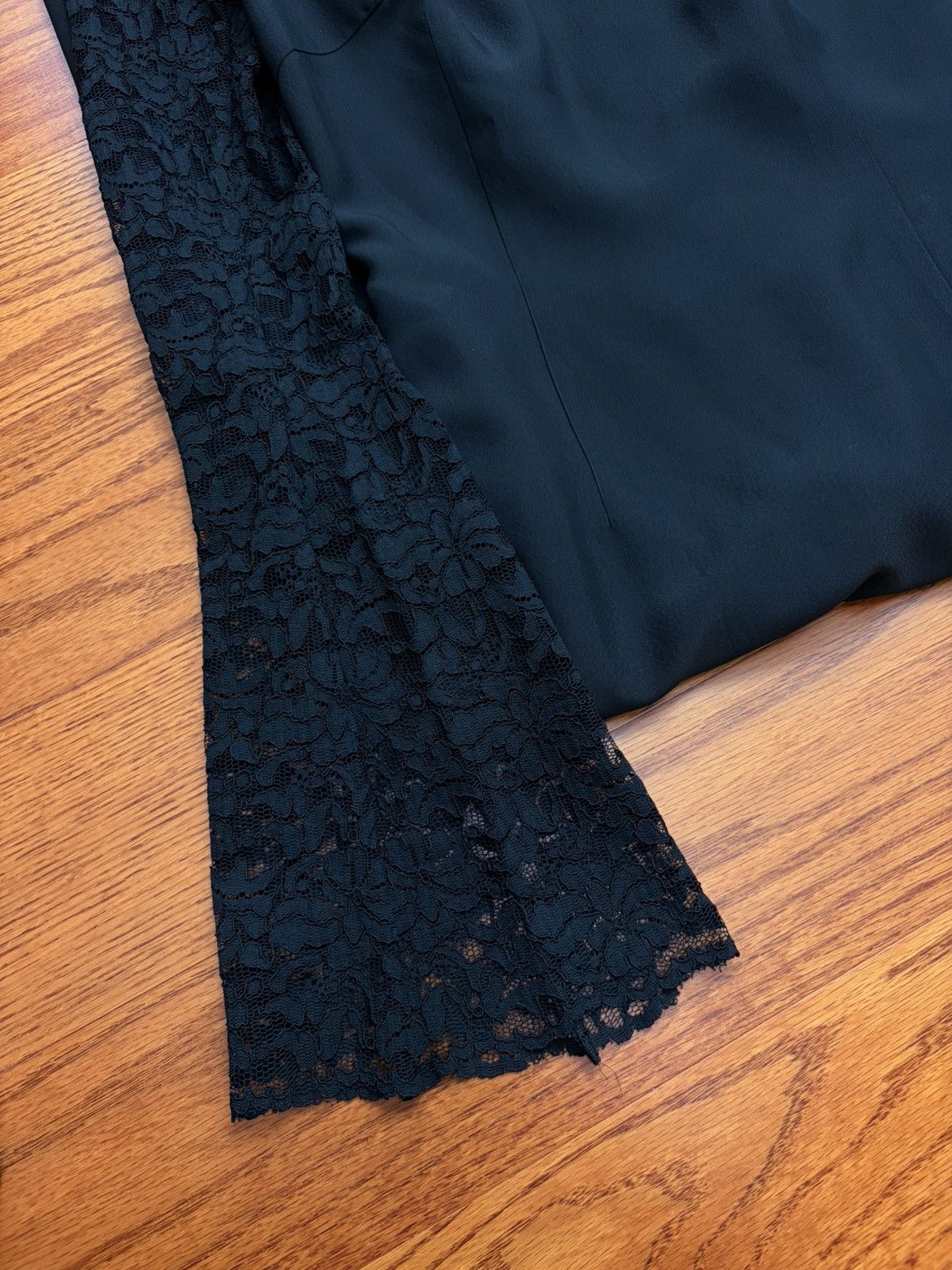 Dolce & Gabbana Vintage Dolce & Gabbana Black Lace Evening Gown Size M / US 6-8 / IT 42-44 - 8 Thumbnail