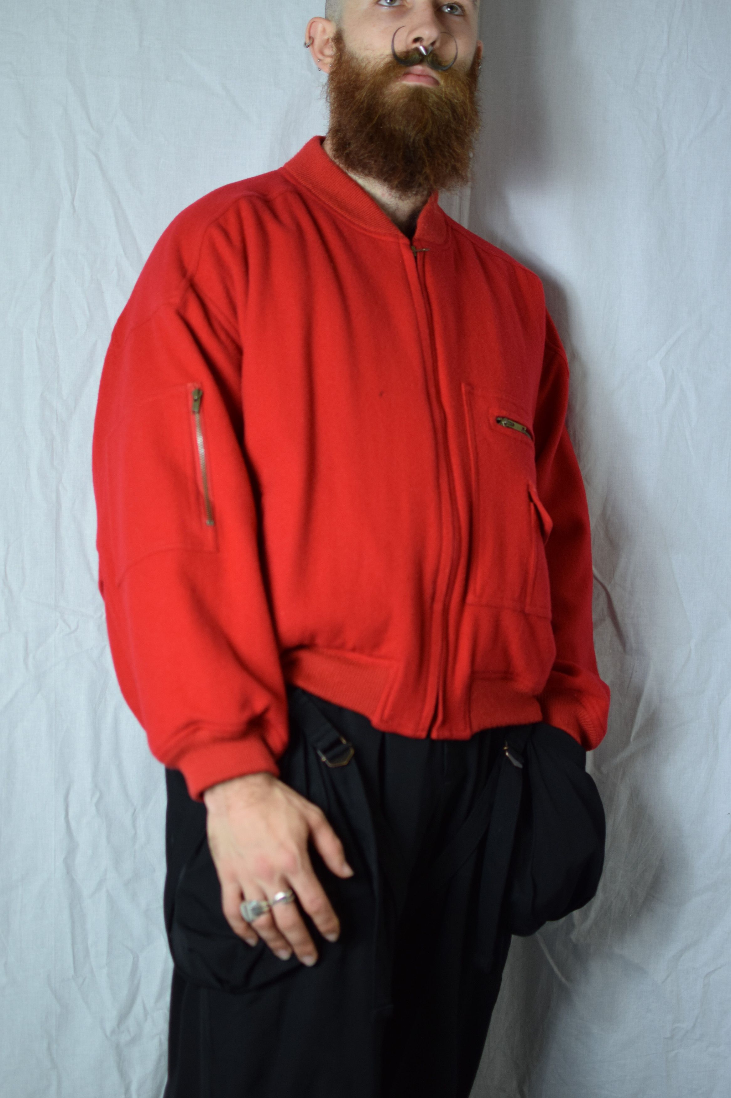 Issey Miyake Issey Miyake Sport Archive 80's Care Label Jacket - RG33248 Size US L / EU 52-54 / 3 - 7 Thumbnail