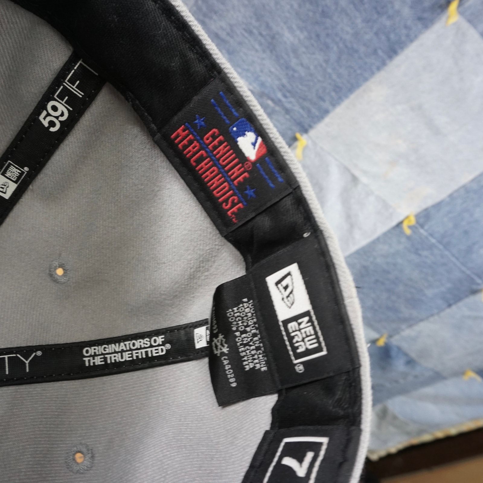 New Era 7 - Vintage Y2K Los Angeles Dodgers LA logo embroidered hat Size ONE SIZE - 6 Thumbnail