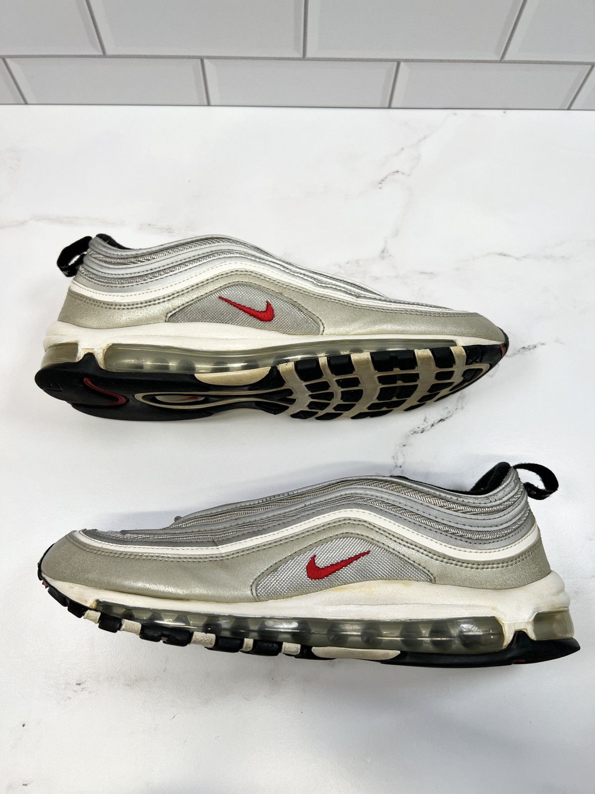 Nike Nike Air Max 97 97s Silver Bullet Bullets Men 2017 Size US 10.5 / EU 43-44 - 5 Thumbnail