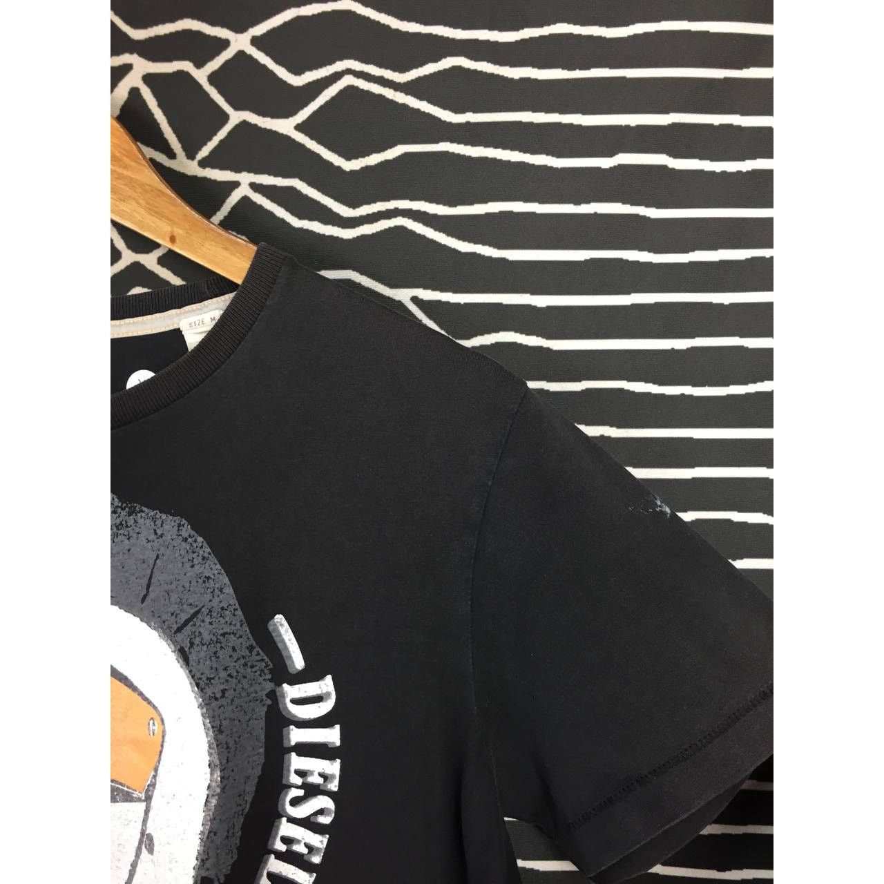 Diesel DIESEL Only The Brave Big Logo Graphic Tee Size US M / EU 48-50 / 2 - 5 Thumbnail