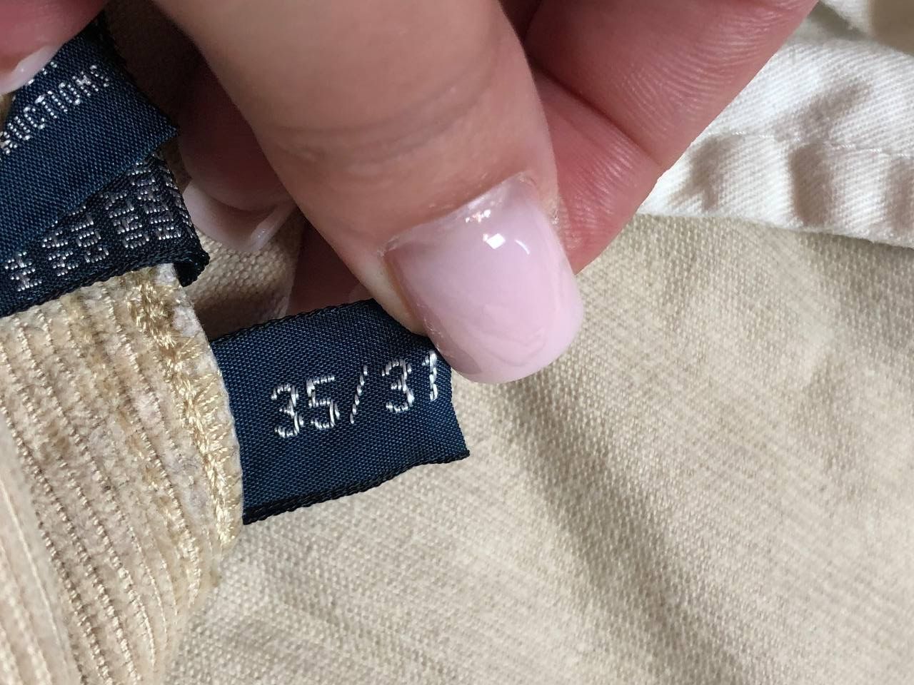 Polo Ralph Lauren Vintage Polo Ralph Lauren 100% Cotton Casual Pants Size 35 Size US 35 - 4 Thumbnail