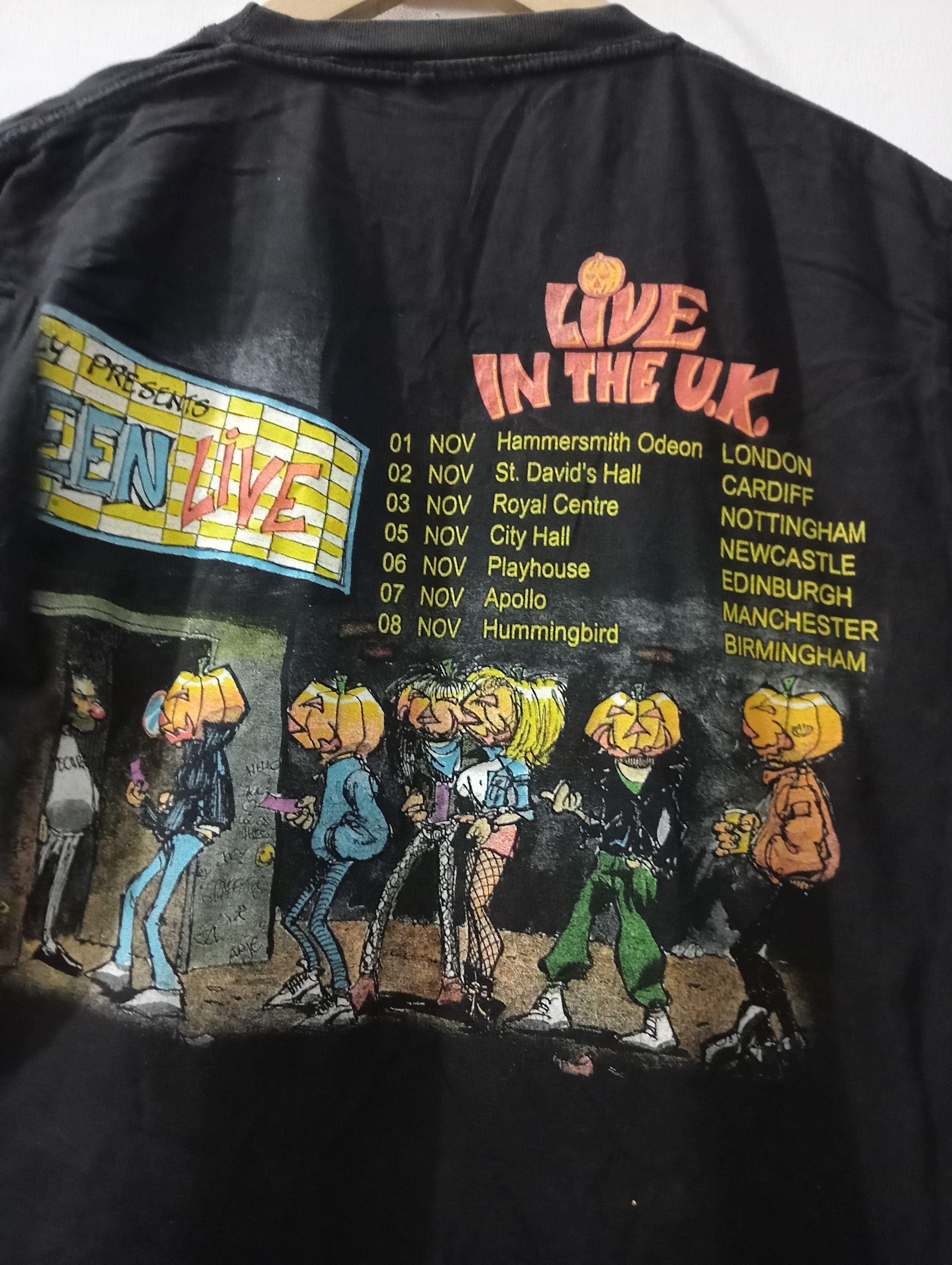 Vintage helloween x vintage x tour 89 Size US M / EU 48-50 / 2 - 4 Thumbnail