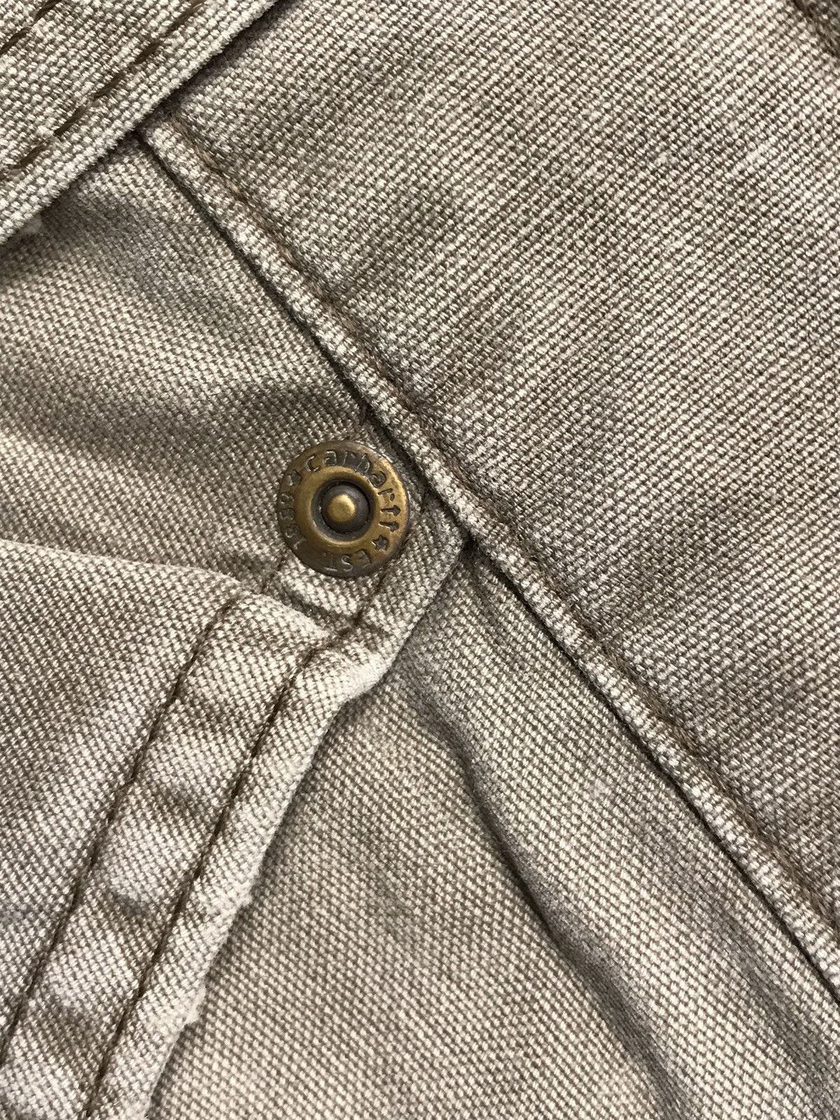Carhartt Vintage Carhartt B195LBR double knee workwear denim Size US 36 / EU 52 - 10 Thumbnail