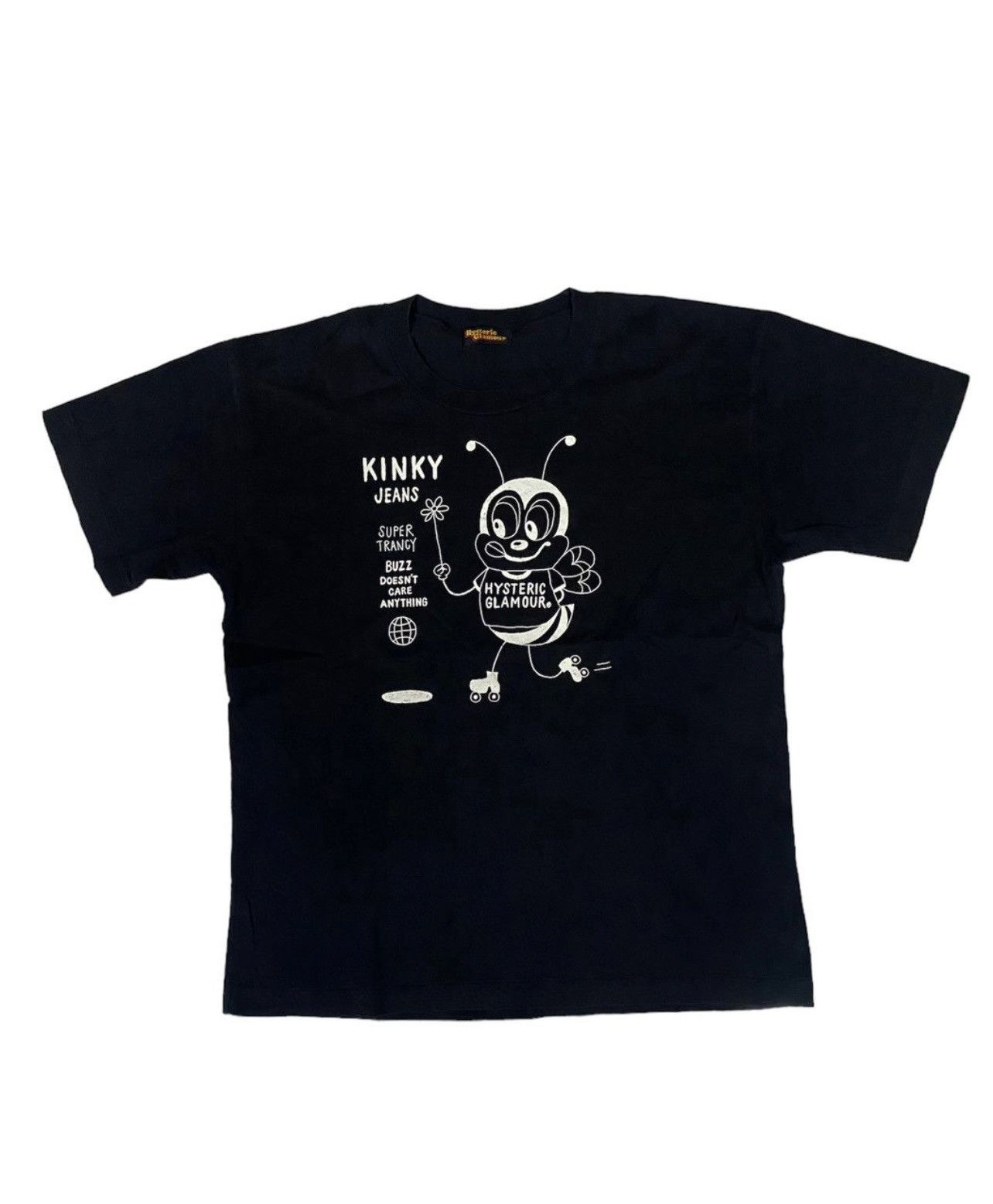 image of Hysteric Glamour Hysteric Glamor Tshirt in Black, Men's (Size Medium)