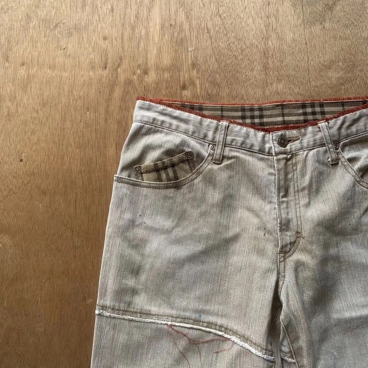 Burberry RUSTY DIRTY ‼️ BURBERRY x BLUE LABEL JEANS DESIGNERS PANTS Size US 32 / EU 48 - 3 Thumbnail