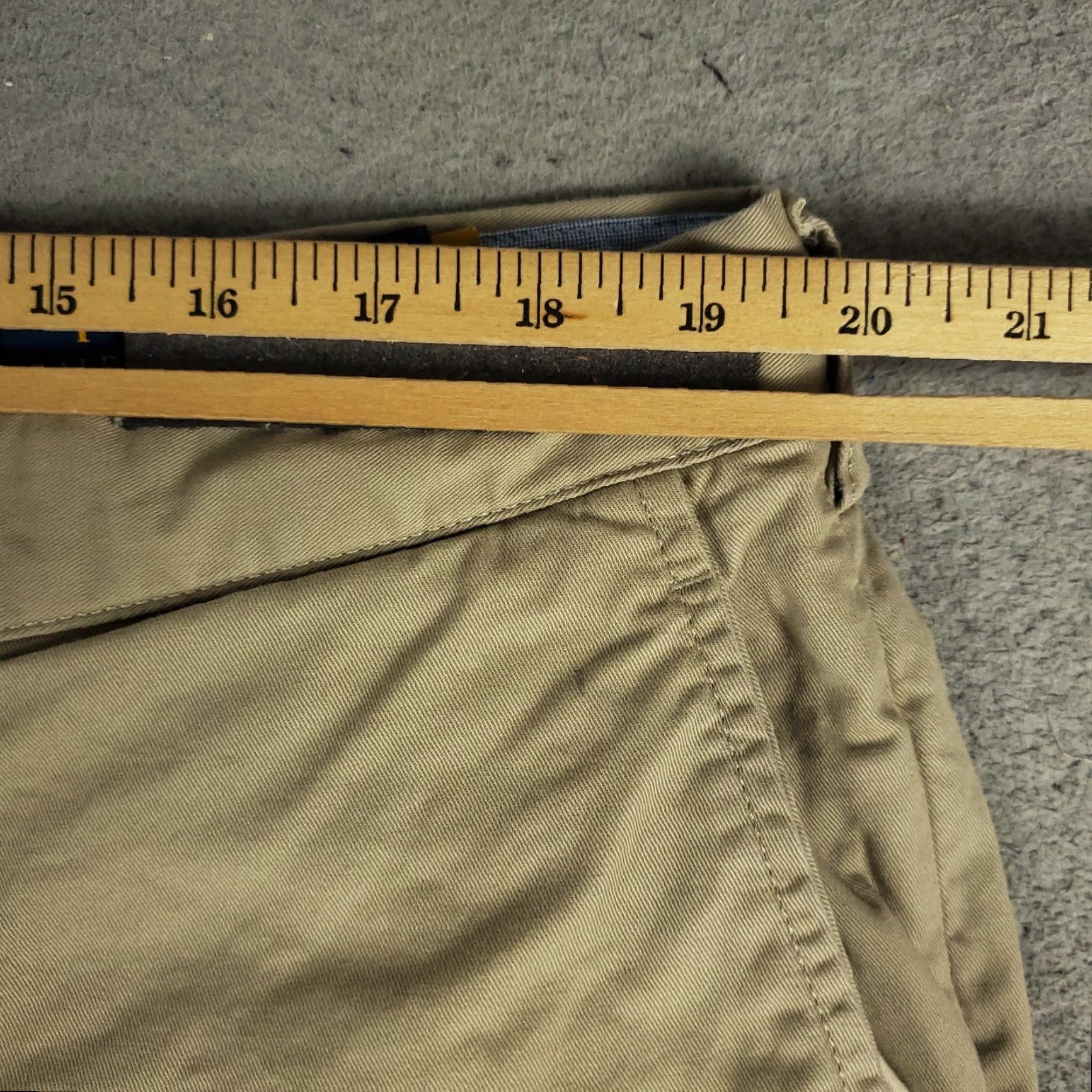 Ralph Lauren Ralph Lauren Shorts Mens Size 40 Beige Pony Casual Flat Front Chino * Size US 40 / EU 56 - 4 Thumbnail
