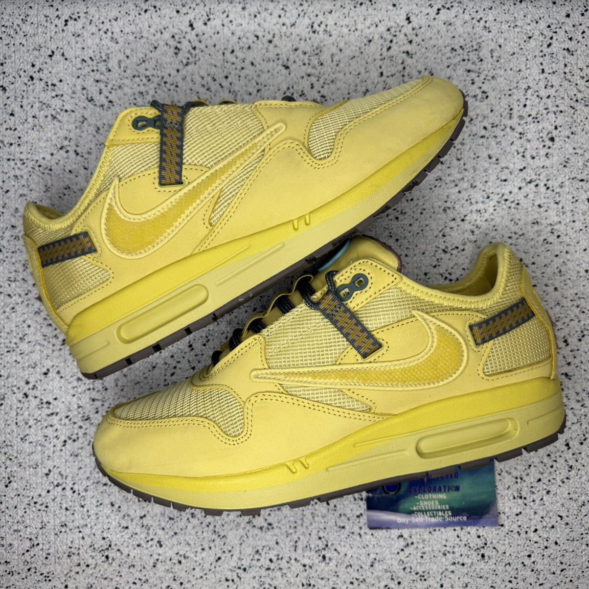 Nike × Travis Scott Nike Air Max 1 Travis Scott Saturn Gold Size 9 Men Size US 9 / EU 42 - 2 Thumbnail
