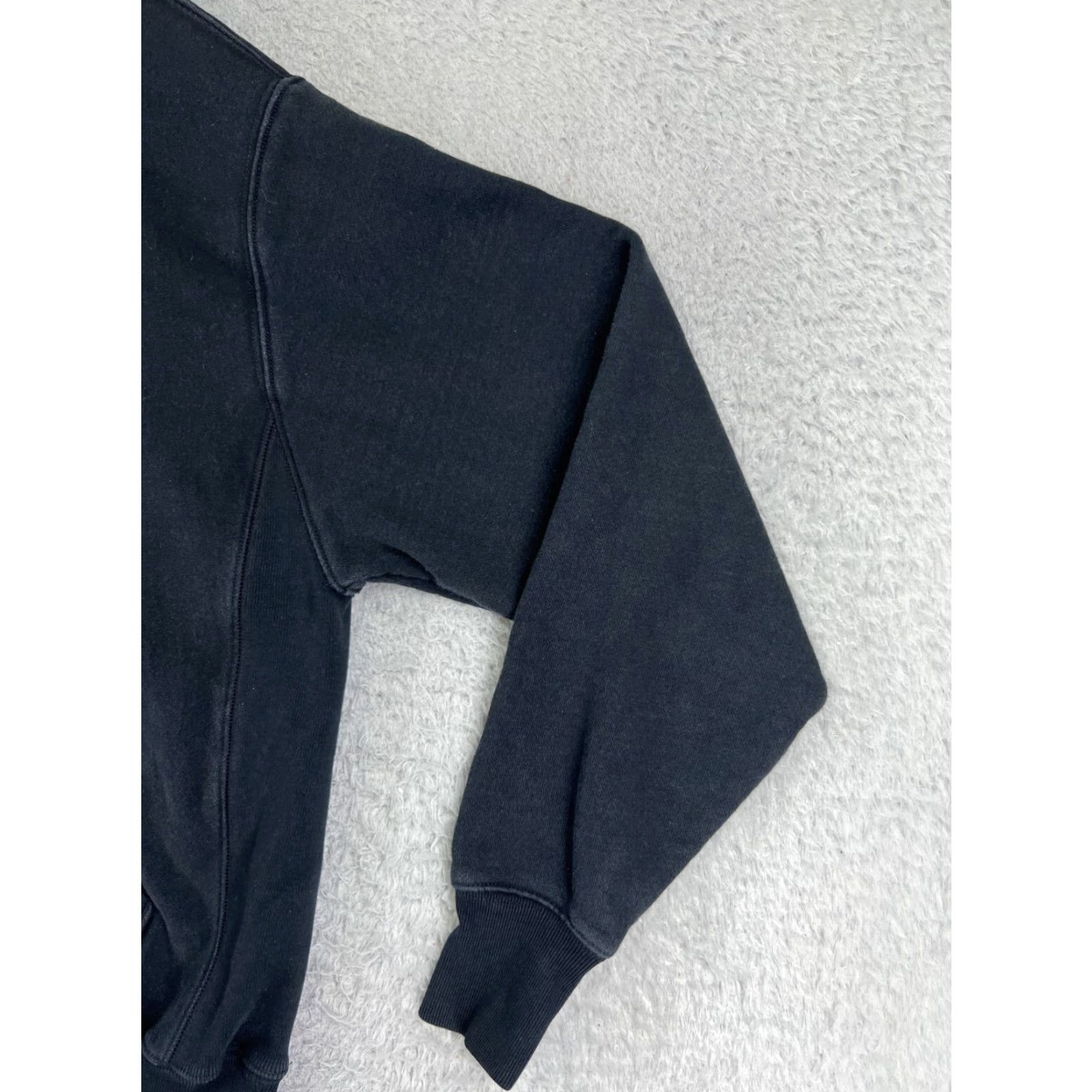 Champion Champion Hoodie Extra Large Black Pullover Pocket Reverse Weave READ Womens Size XL / US 12-14 / IT 48-50 - 2 Thumbnail