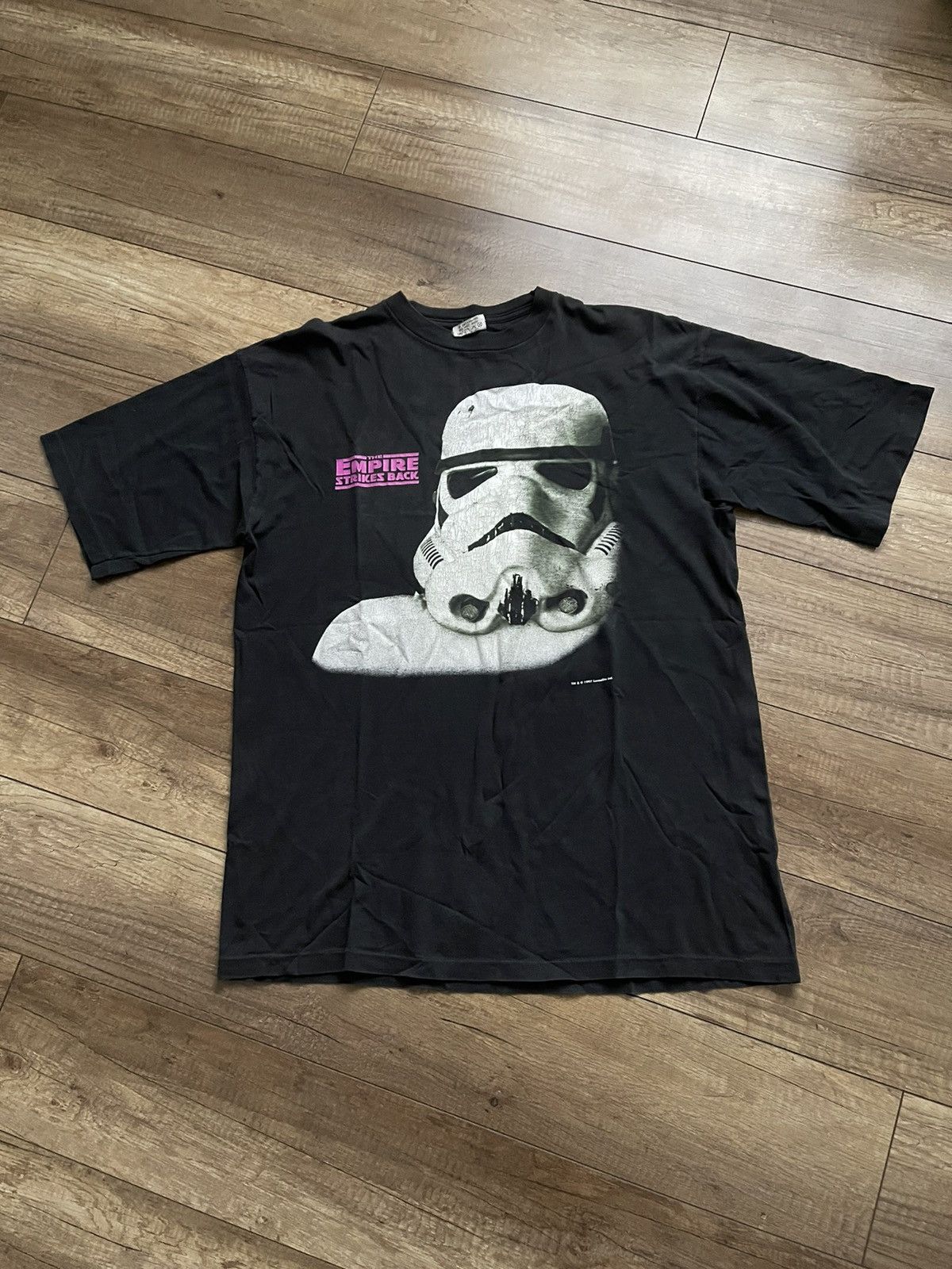 Other 1997 Star Wars Stormtrooper Darth Vader Vintage T-Shirt Tee Size US XL / EU 56 / 4 - 11 Thumbnail