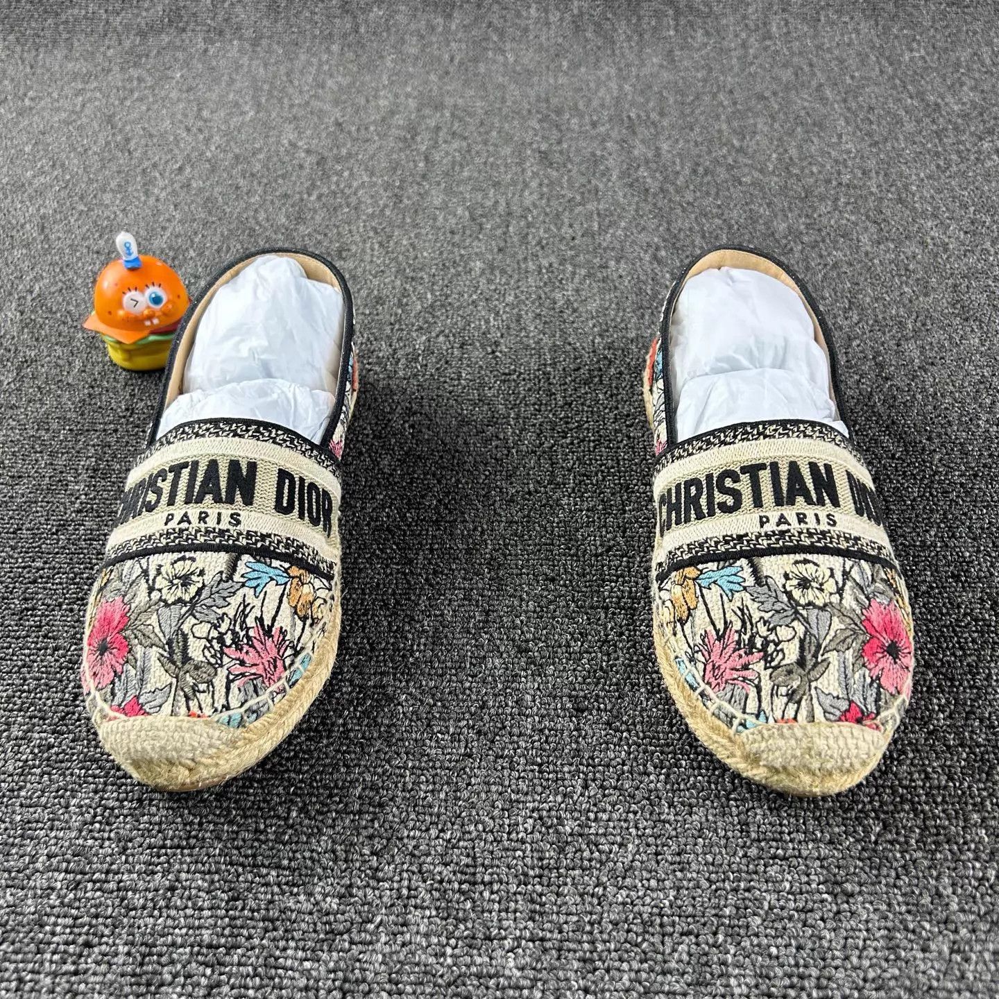 Dior Dior Granville Oblique floral embroidery fisherman 37.5 Size US 7 / IT 37 - 2 Thumbnail