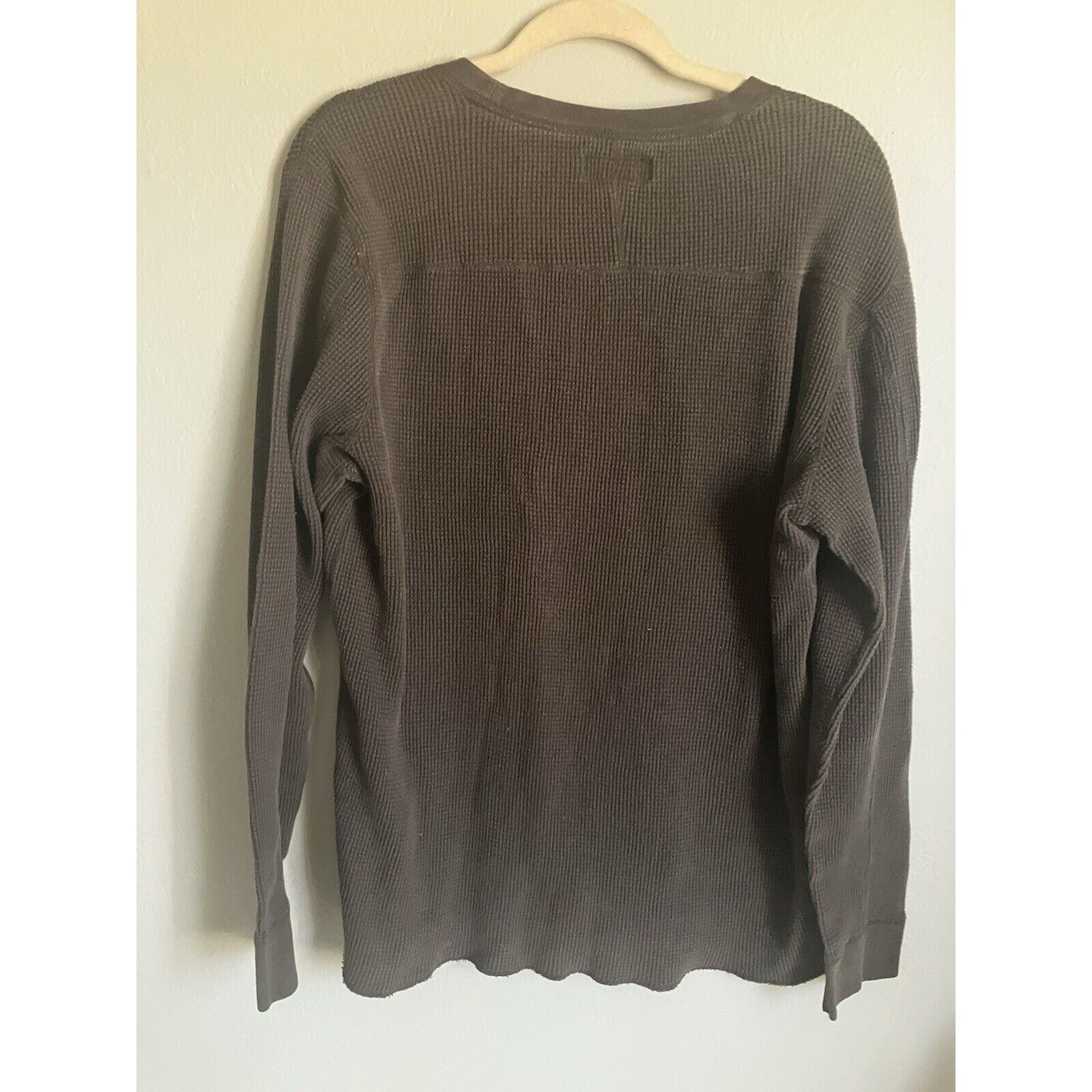 Lucky Brand LUCKY Brand T-Shirt Mens XX Gray Lightweight Knit Pullover Size US XXL / EU 58 / 5 - 2 Thumbnail