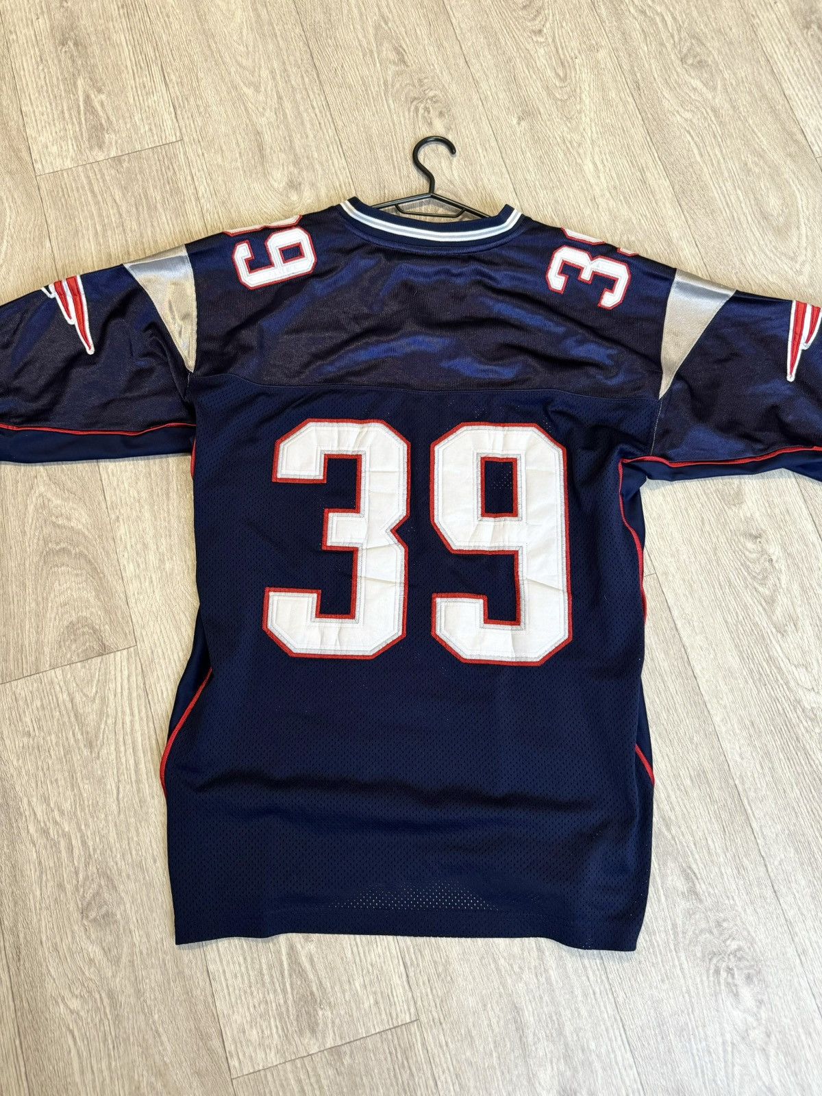 Mitchell & Ness 🔷Vintage Mitchell & Ness Patriots #39 NFL Jersey 90s🔷 Size US L / EU 52-54 / 3 - 7 Thumbnail