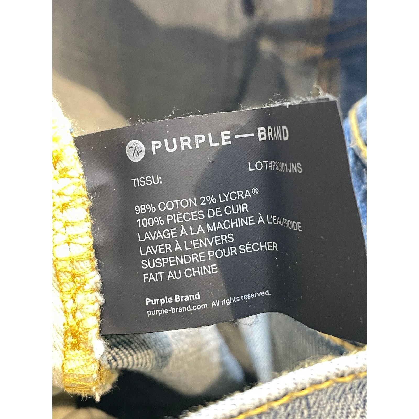 Purple Brand Purple Brand Light Wash Jeans Size US 31 - 8 Thumbnail
