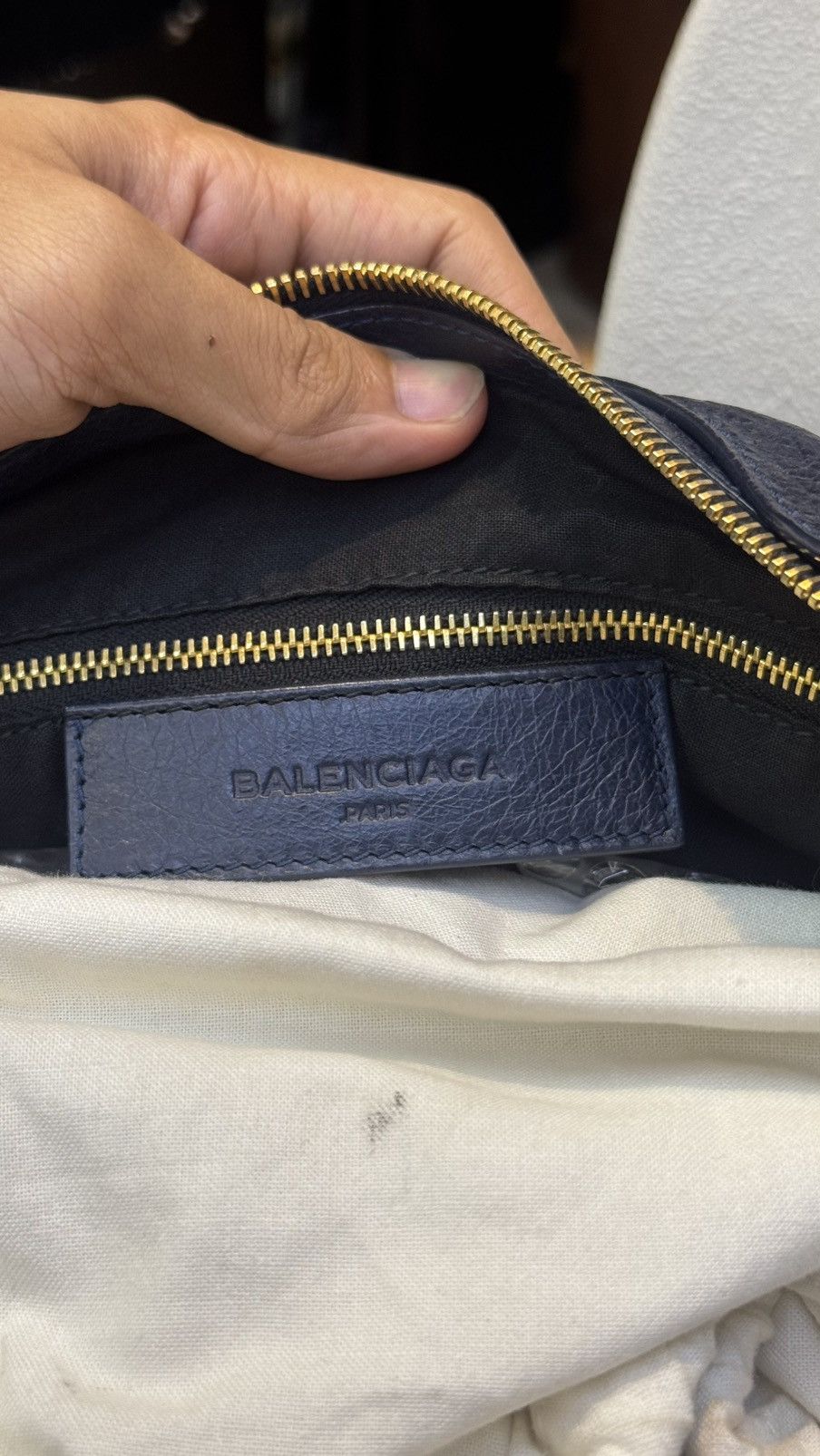 Balenciaga BALENCIAGA Persian Lambskin Leather Giant 12 Gold City Bag Size ONE SIZE - 12 Thumbnail