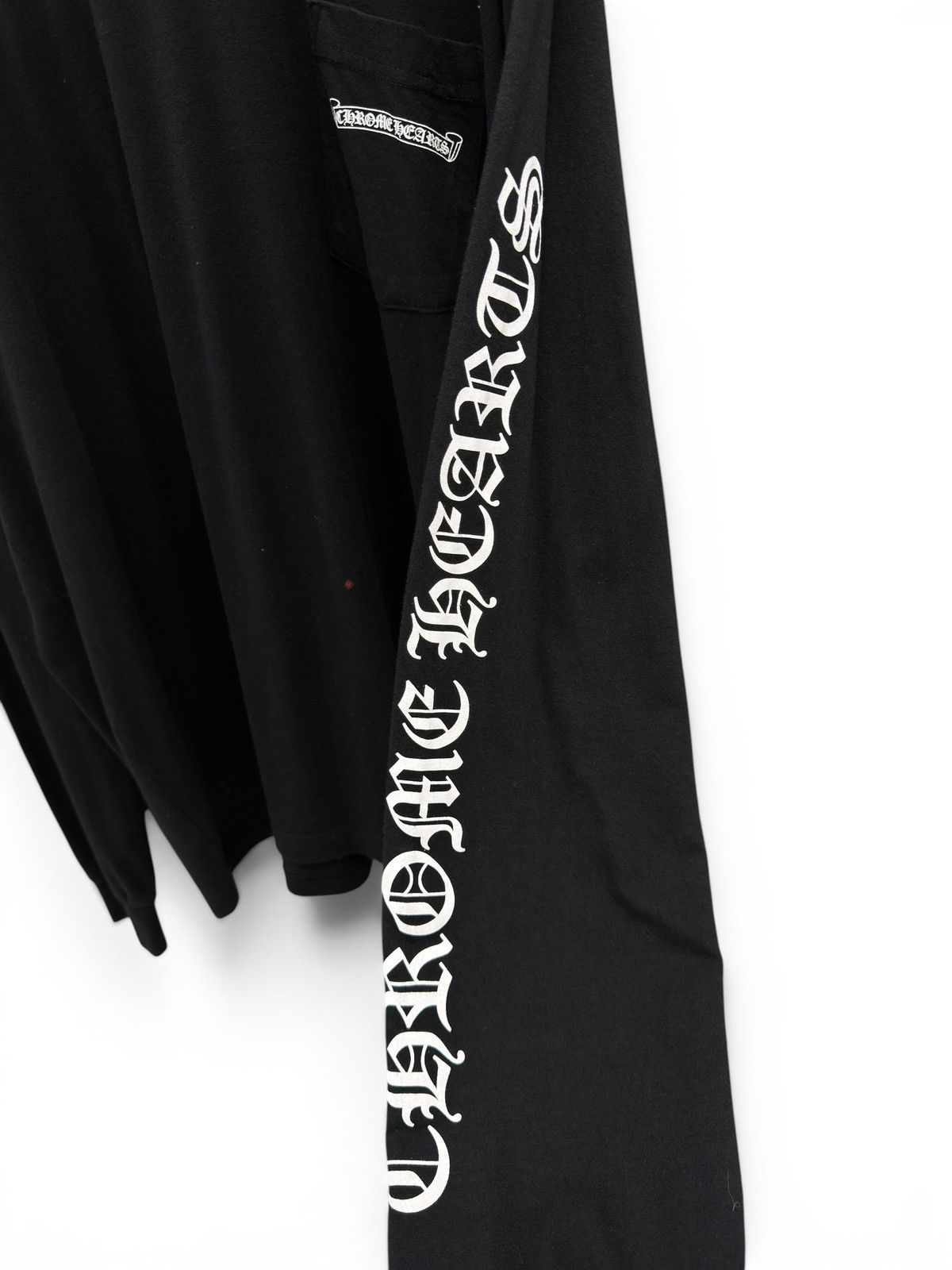 Chrome Hearts Chrome Hearts Black Scroll Long Sleeve Shirt Size US XXL / EU 58 / 5 - 3 Thumbnail