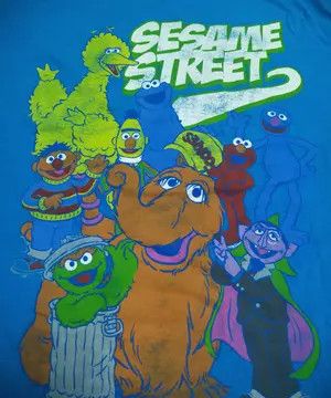 Vintage VTG 2008 Sesame Street Trinity Products Character T-Shirt Size US L / EU 52-54 / 3 - 7 Thumbnail